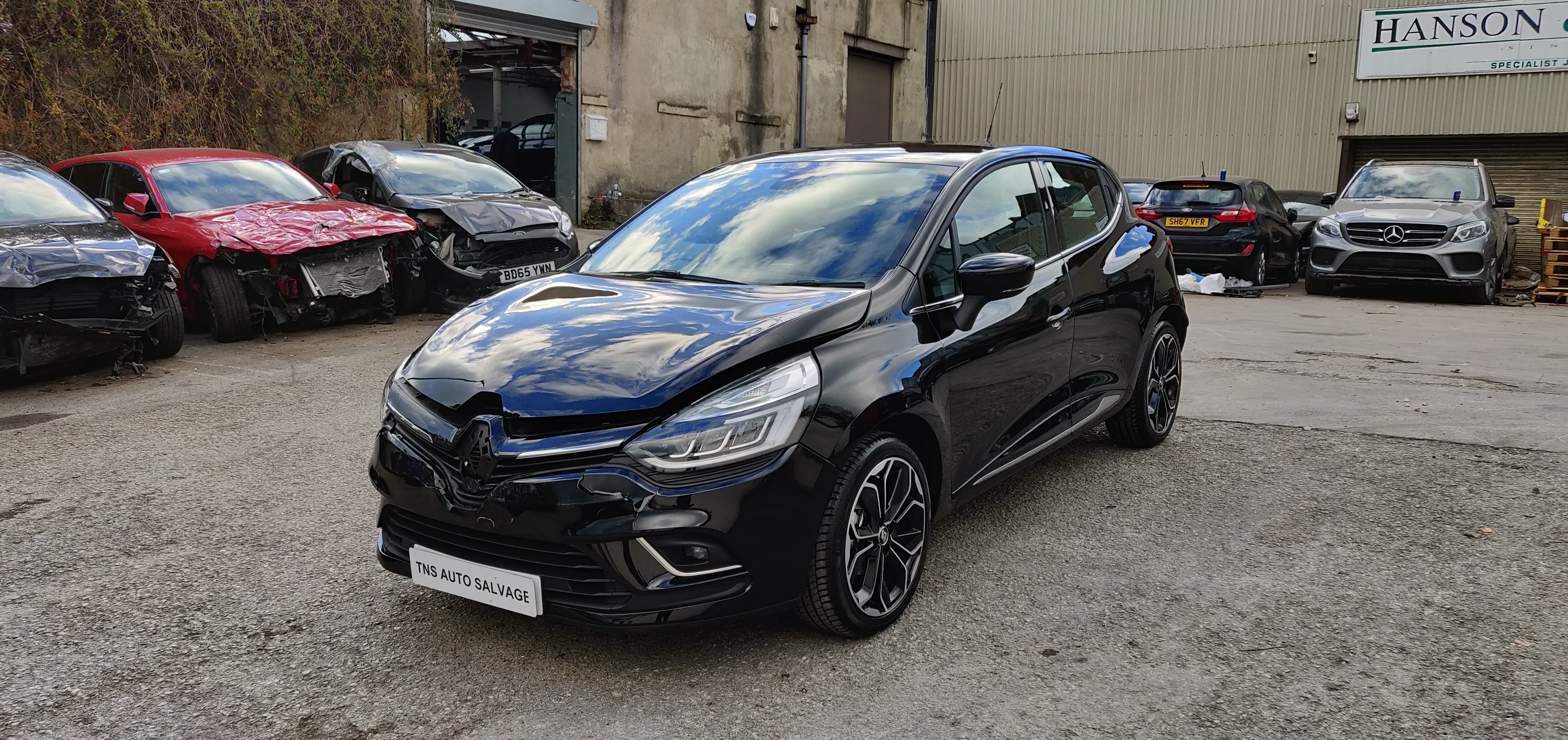 2018 (18) RENAULT CLIO 0.9 TCe DYNAMIQUE S NAV UNRECORDED DAMAGED SALVAGE