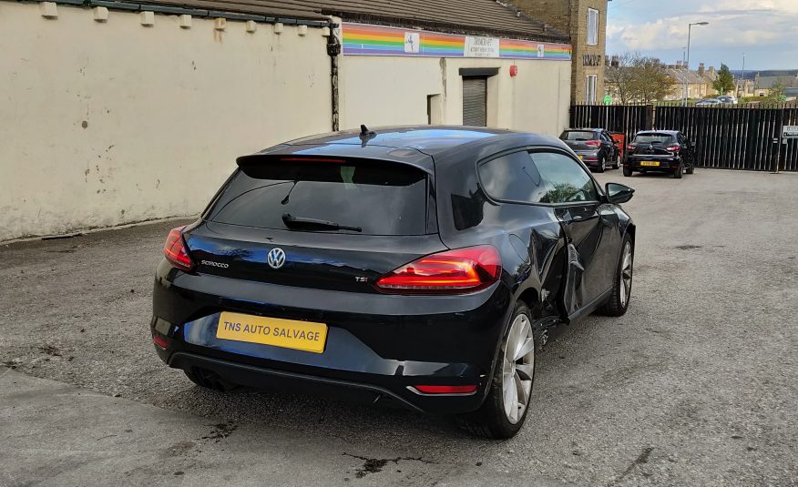 2017 VOLKSWAGEN SCIROCCO GT 1.4 TSI BMT CAT S DAMAGED SALVAGE