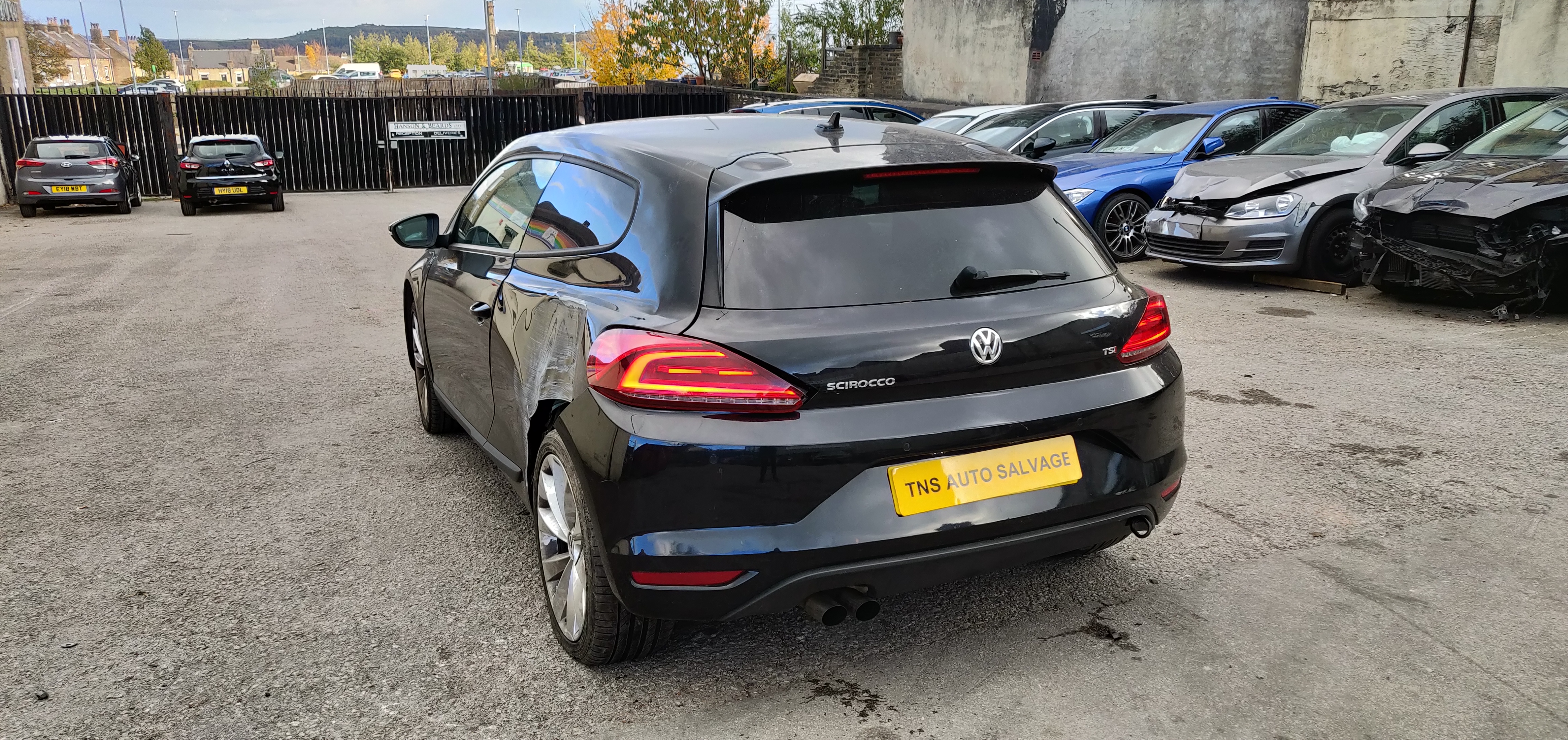 2017 VOLKSWAGEN SCIROCCO GT 1.4 TSI BMT CAT S DAMAGED SALVAGE