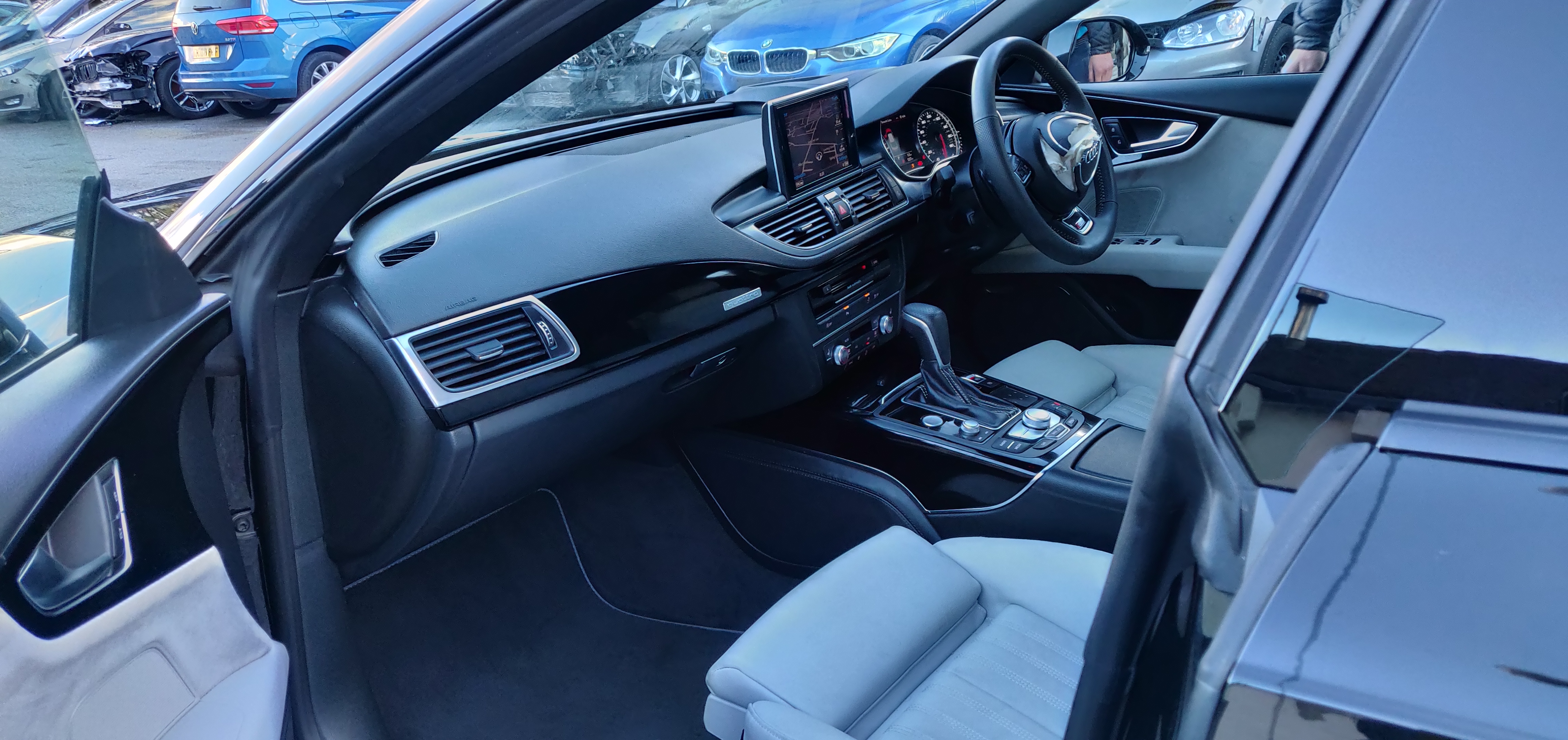 2018 AUDI A7 3.0 TDI AUTO S LINE QUATTRO BLACK ED. UNRECORDED DAMAGED SALVAGE