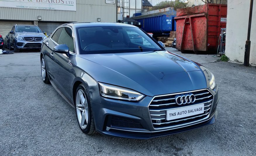 2017 67 AUDI A5 2.0 TDI S LINE ULTRA S-A UNRECORDED DAMAGED SALVAGE