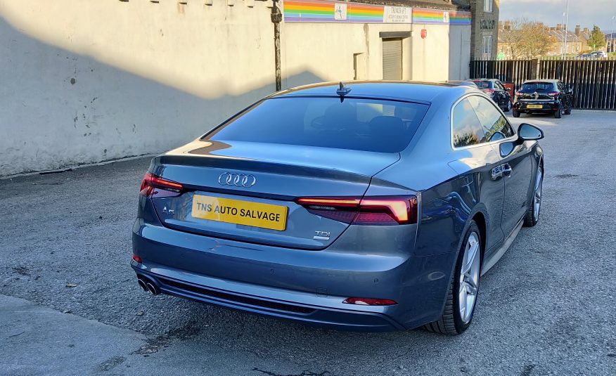 2017 67 AUDI A5 2.0 TDI S LINE ULTRA S-A UNRECORDED DAMAGED SALVAGE