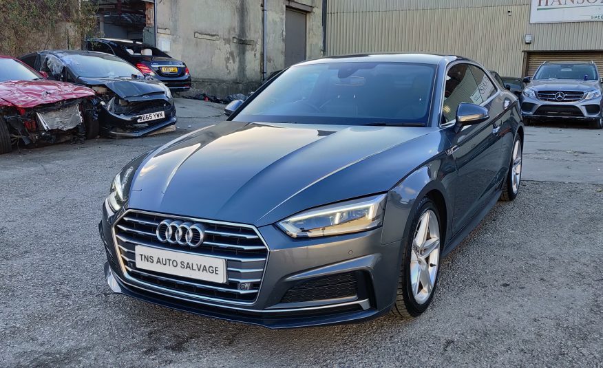 2017 67 AUDI A5 2.0 TDI S LINE ULTRA S-A UNRECORDED DAMAGED SALVAGE