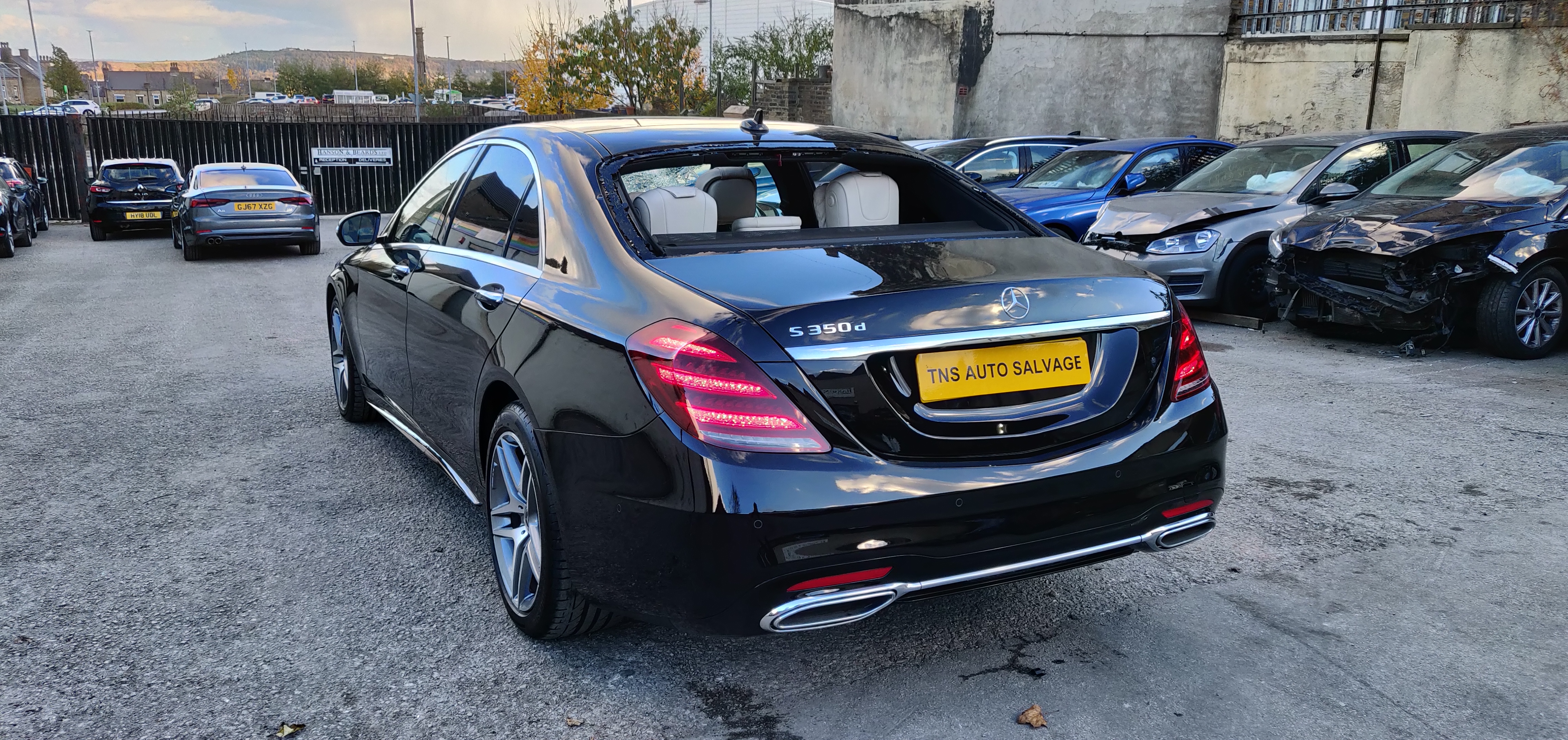 2018 18 MERCEDES-BENZ S CLASS S350L AMGLINE EXEC PREM UNRECORDED DAMAGED SALVAGE