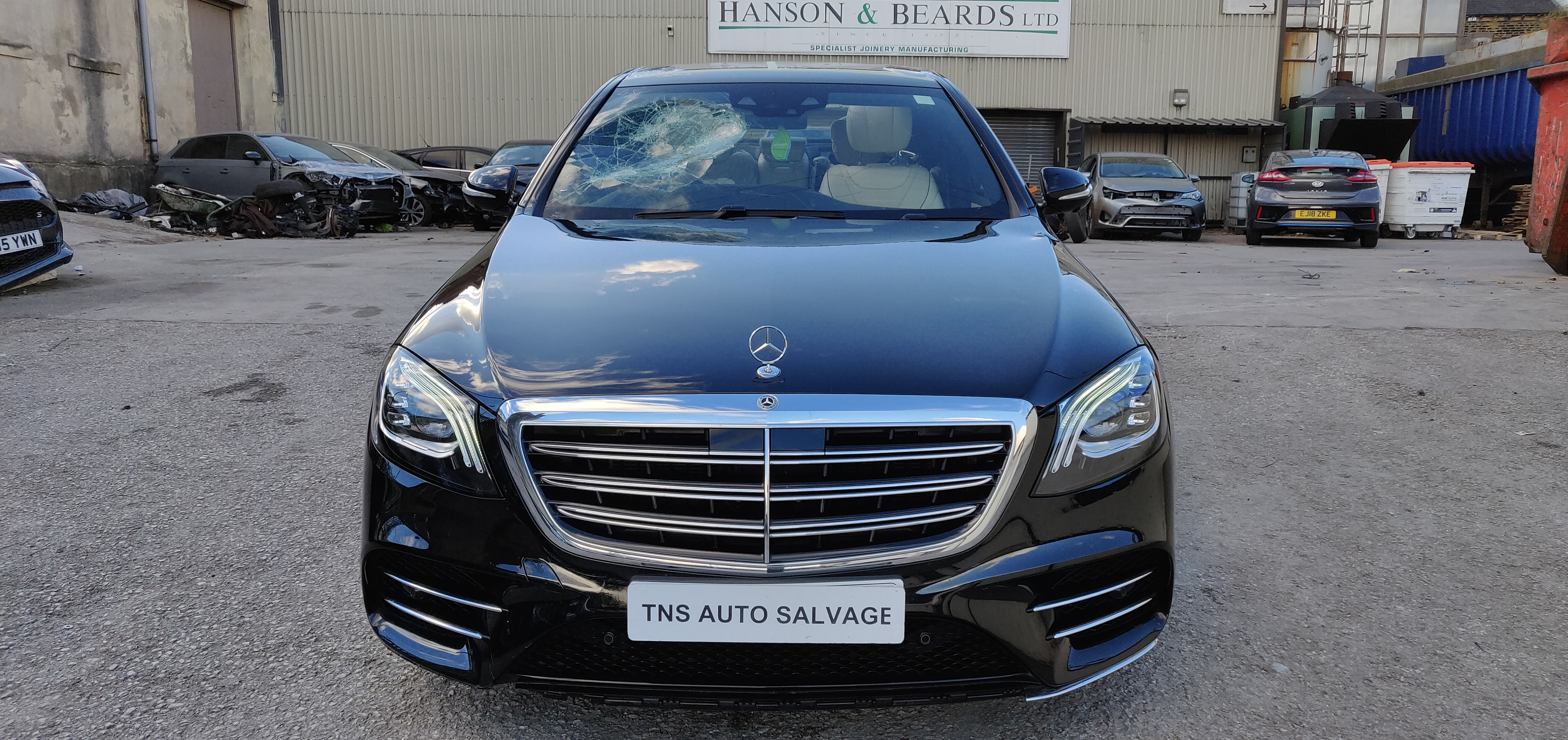 2018 18 MERCEDES-BENZ S CLASS S350L AMGLINE EXEC PREM UNRECORDED DAMAGED SALVAGE
