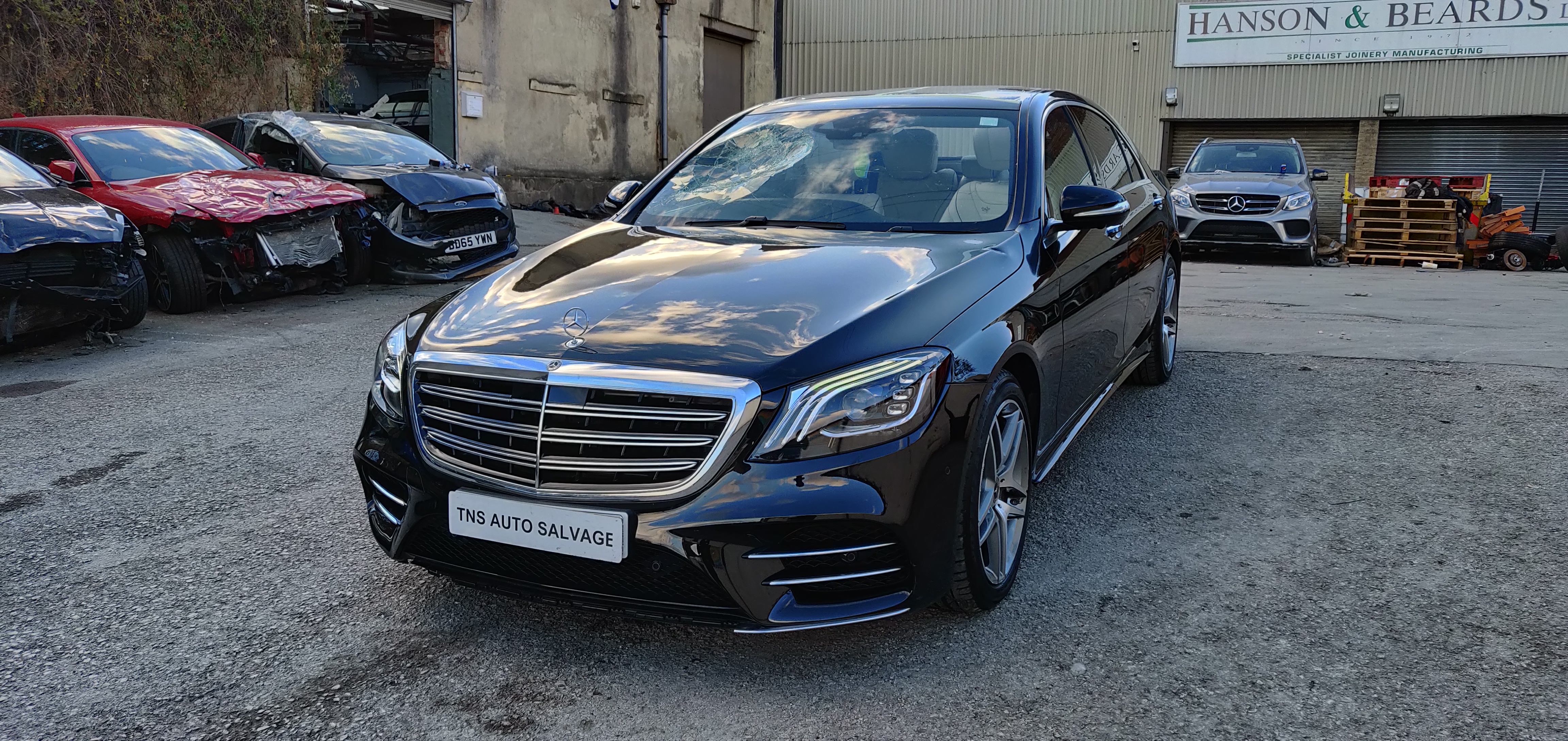 2018 18 MERCEDES-BENZ S CLASS S350L AMGLINE EXEC PREM UNRECORDED DAMAGED SALVAGE