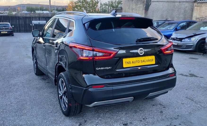 2018 18 NISSAN QASHQAI N-CONNECTA 1.2 DIG T GLASS ROOF CAT S DAMAGED SALVAGE