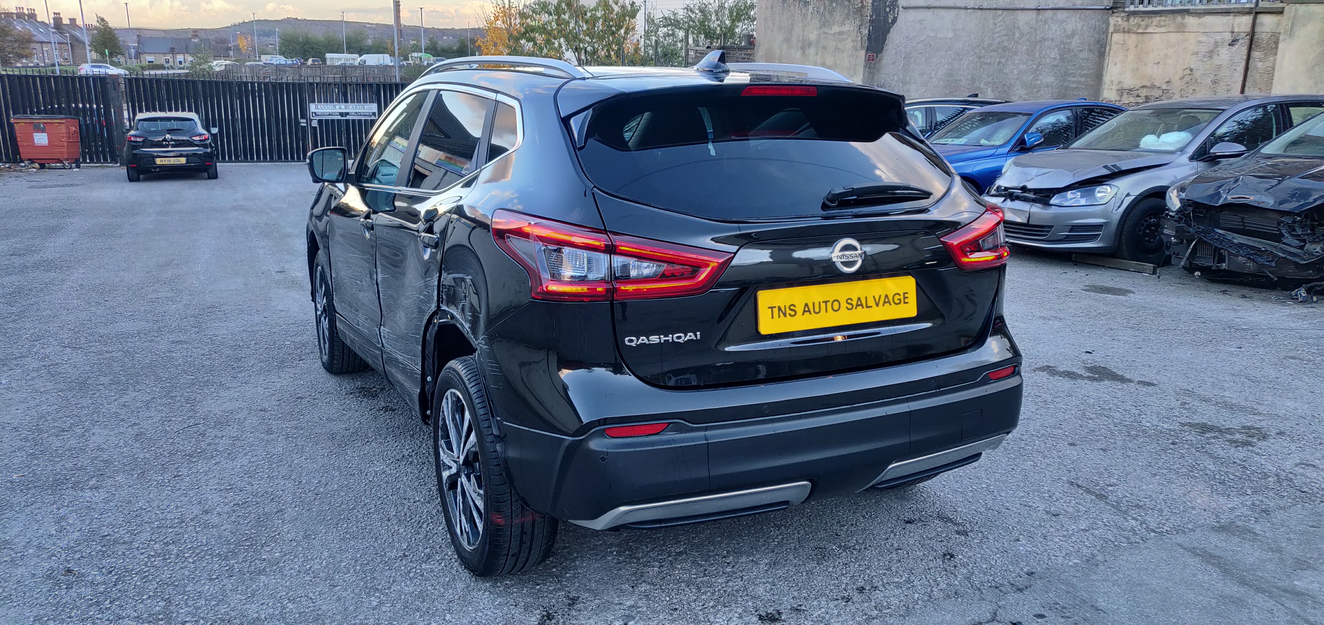 2018 18 NISSAN QASHQAI N-CONNECTA 1.2 DIG T GLASS ROOF CAT S DAMAGED SALVAGE