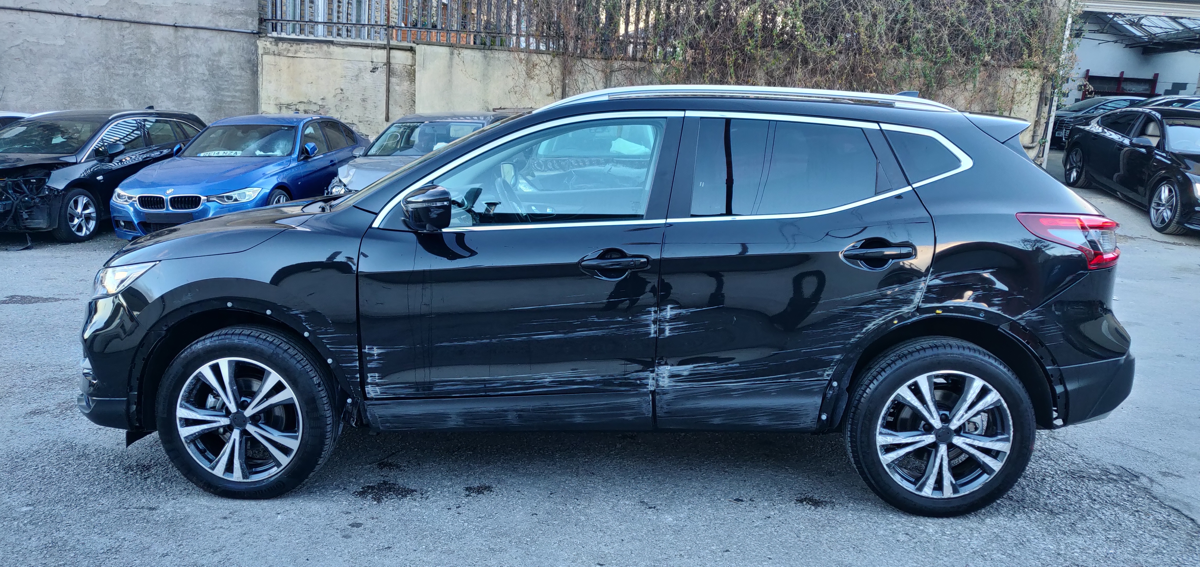 2018 18 NISSAN QASHQAI N-CONNECTA 1.2 DIG T GLASS ROOF CAT S DAMAGED SALVAGE