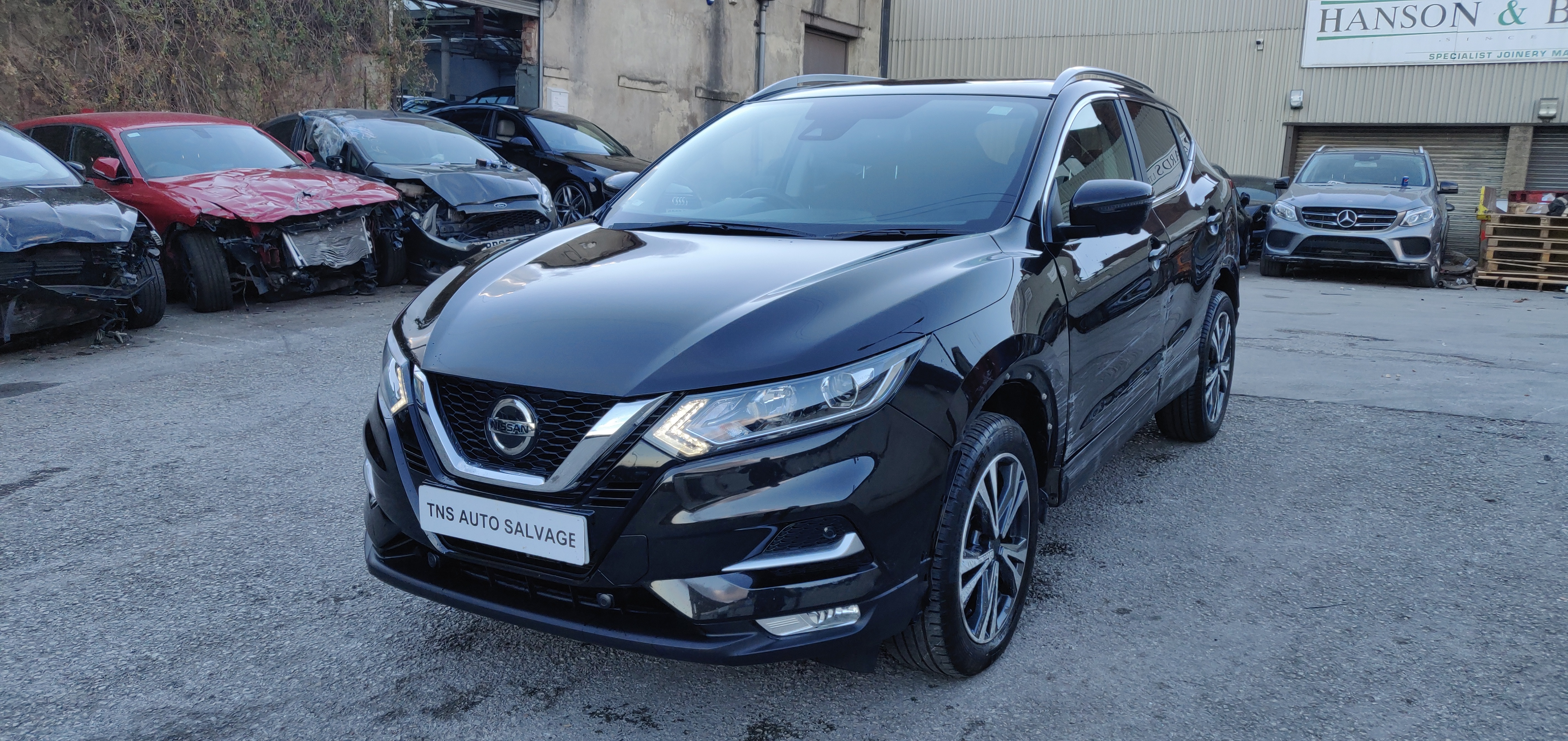 2018 18 NISSAN QASHQAI N-CONNECTA 1.2 DIG T GLASS ROOF CAT S DAMAGED SALVAGE