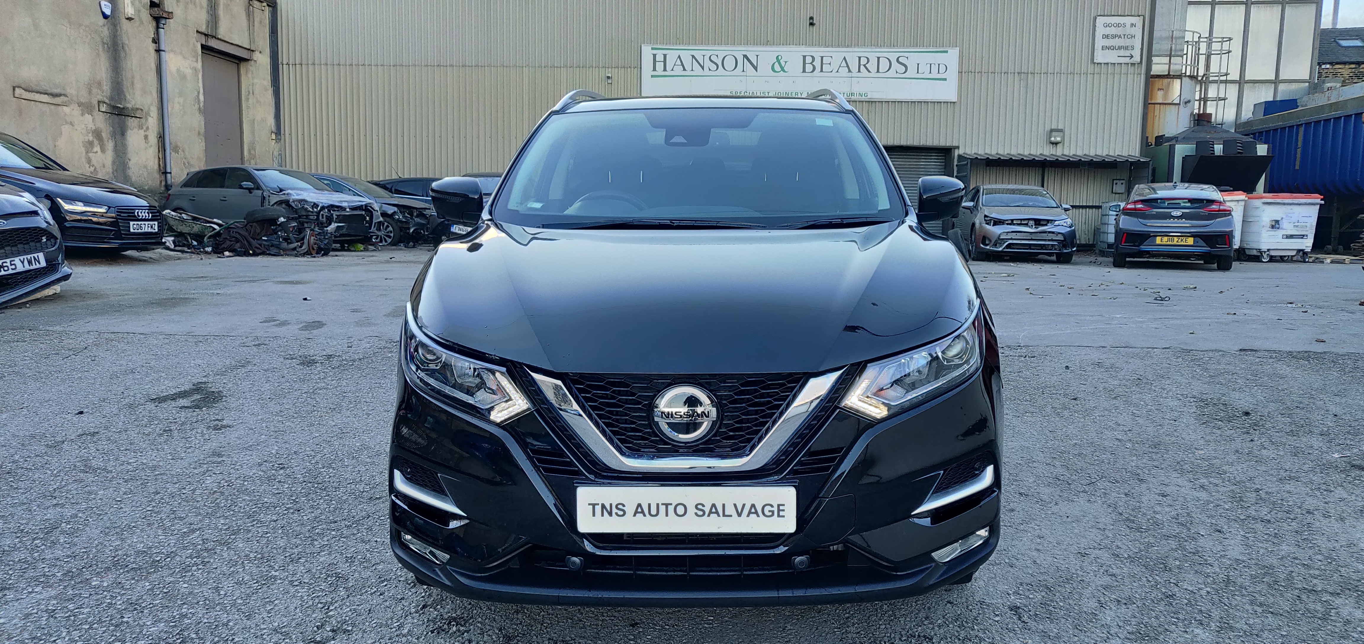 2018 18 NISSAN QASHQAI N-CONNECTA 1.2 DIG T GLASS ROOF CAT S DAMAGED SALVAGE