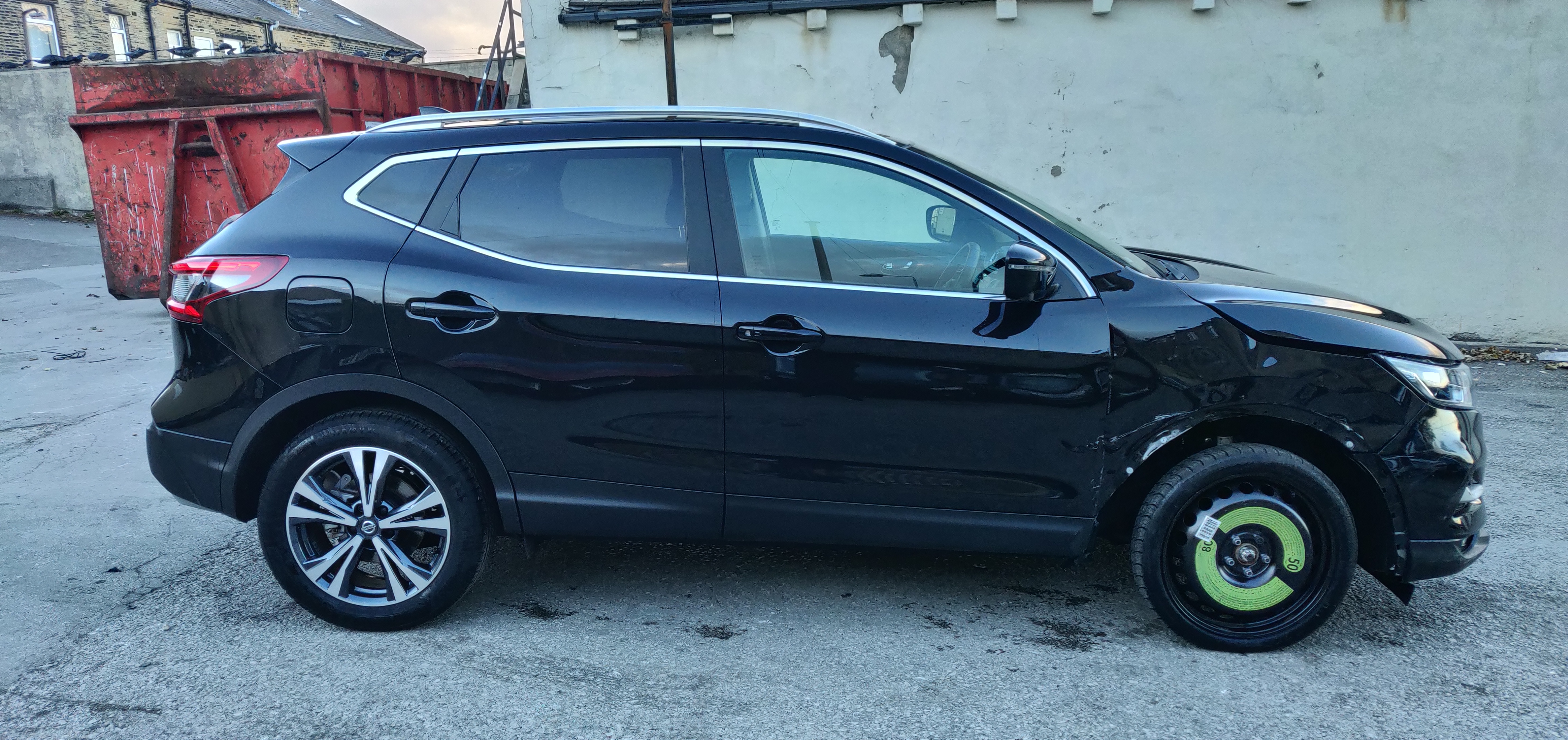 2018 18 NISSAN QASHQAI N-CONNECTA 1.2 DIG T GLASS ROOF CAT S DAMAGED SALVAGE
