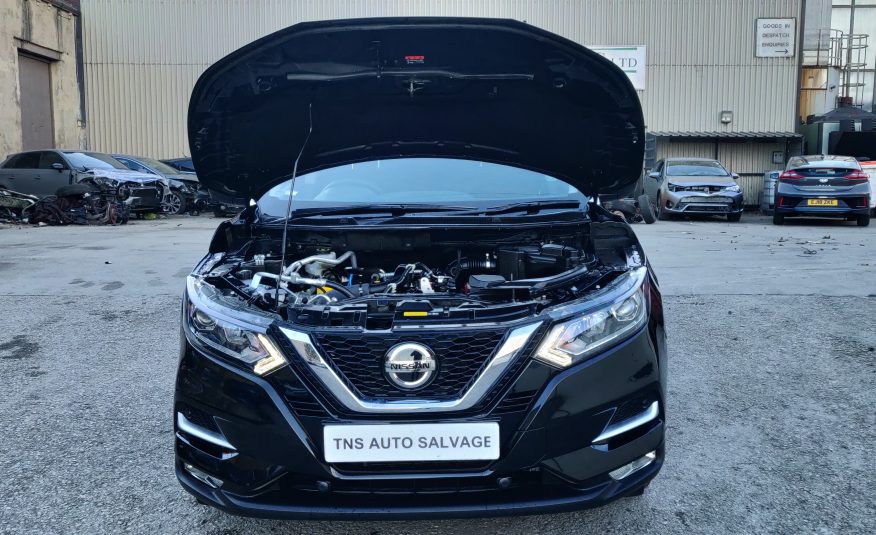 2018 18 NISSAN QASHQAI N-CONNECTA 1.2 DIG T GLASS ROOF CAT S DAMAGED SALVAGE