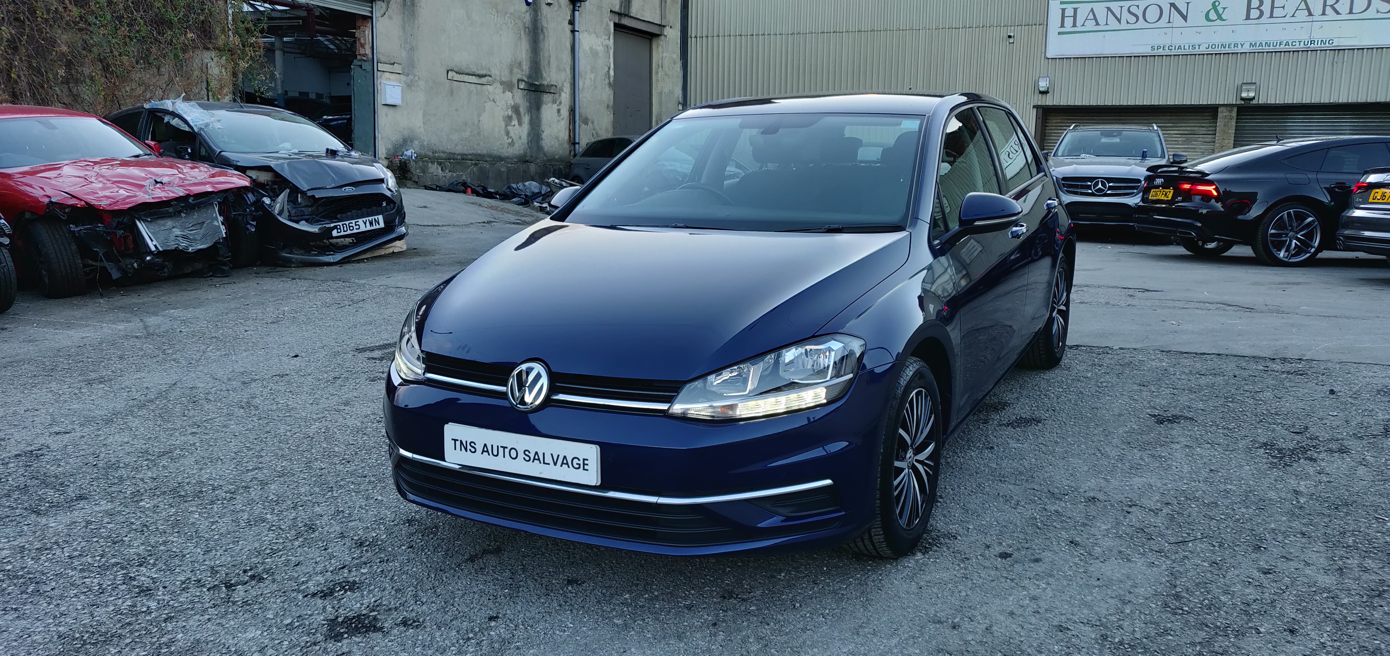 2017 17 VOLKSWAGEN GOLF SE 1.4 TSI DSG AUTO MK 7.5 CAT S DAMAGED SALVAGE