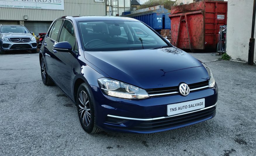 2017 17 VOLKSWAGEN GOLF SE 1.4 TSI DSG AUTO MK 7.5 CAT S DAMAGED SALVAGE