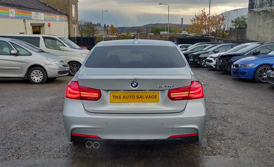 2017 67 BMW 3 SERIES 320D M SPORT AUTO UNRECORDED DAMAGED SALVAGE