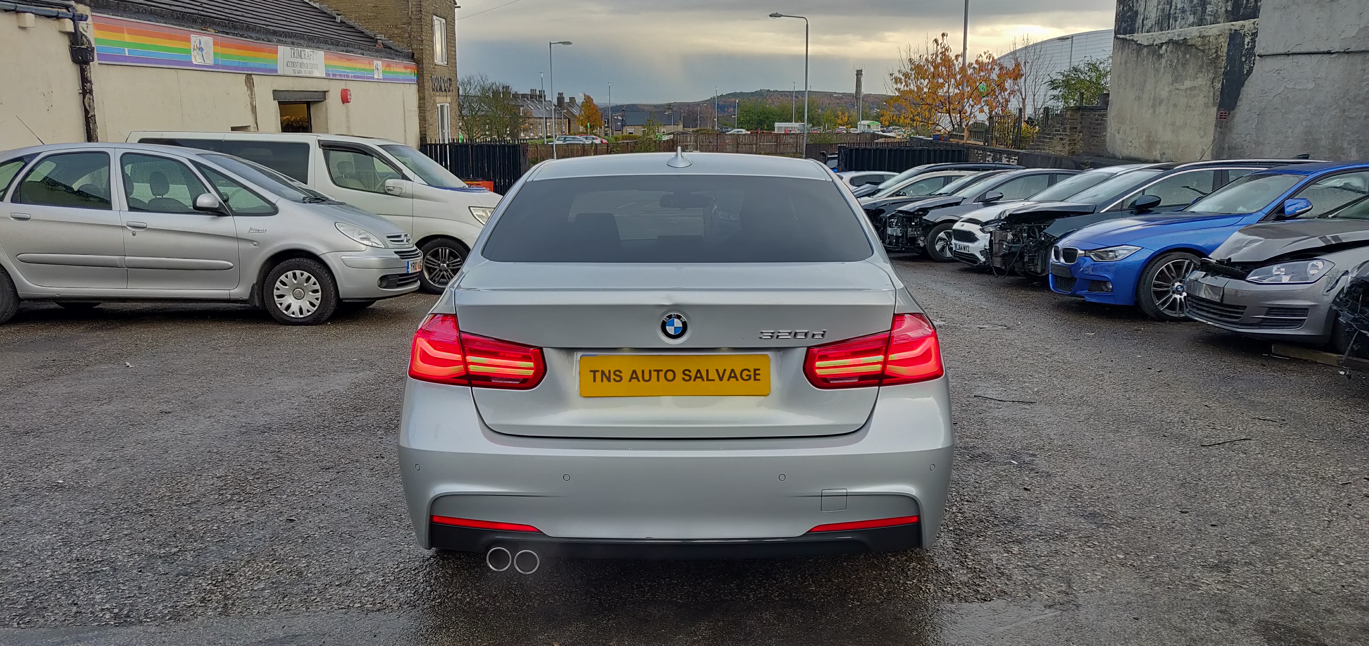 2017 67 BMW 3 SERIES 320D M SPORT AUTO UNRECORDED DAMAGED SALVAGE