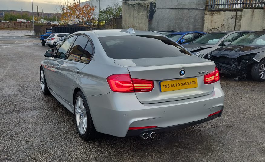 2017 67 BMW 3 SERIES 320D M SPORT AUTO UNRECORDED DAMAGED SALVAGE