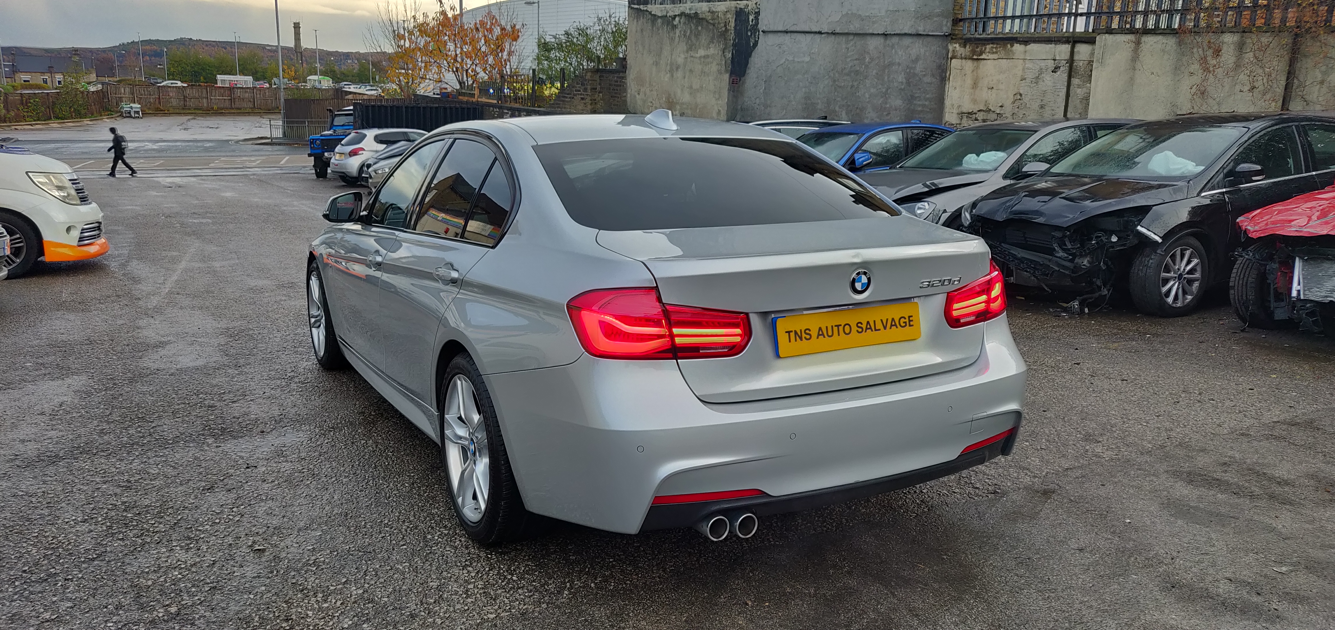 2017 67 BMW 3 SERIES 320D M SPORT AUTO UNRECORDED DAMAGED SALVAGE