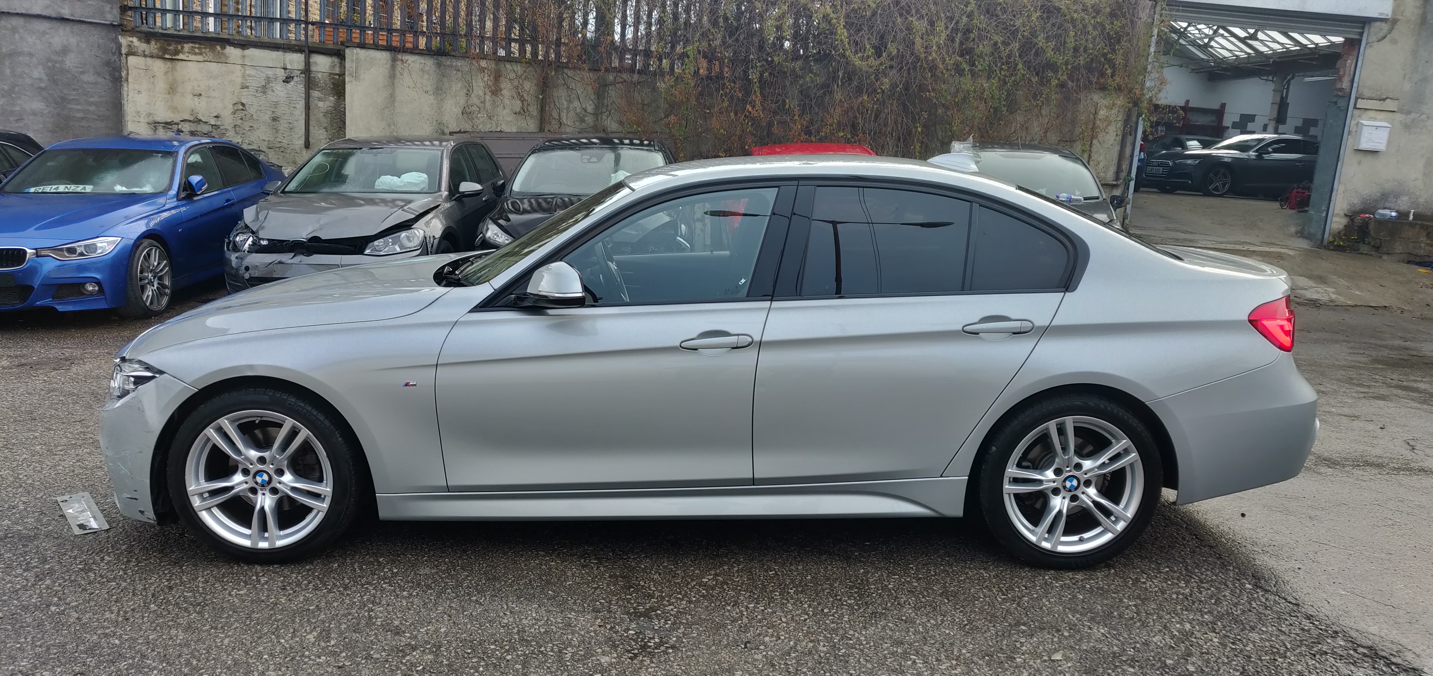 2017 67 BMW 3 SERIES 320D M SPORT AUTO UNRECORDED DAMAGED SALVAGE