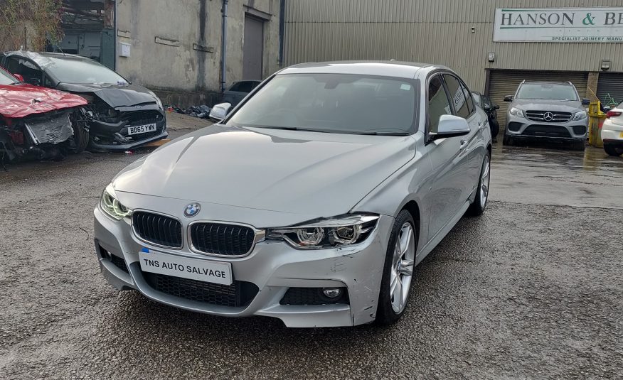 2017 67 BMW 3 SERIES 320D M SPORT AUTO UNRECORDED DAMAGED SALVAGE