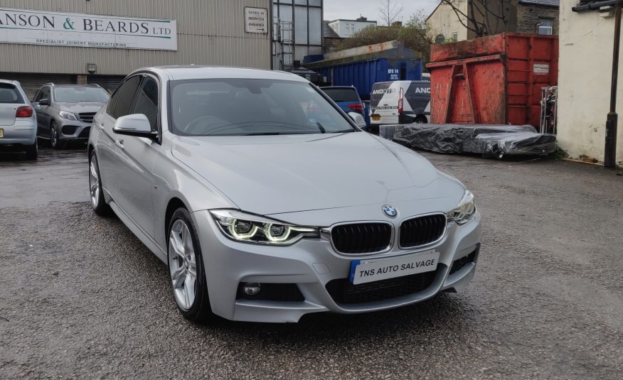 2017 67 BMW 3 SERIES 320D M SPORT AUTO UNRECORDED DAMAGED SALVAGE