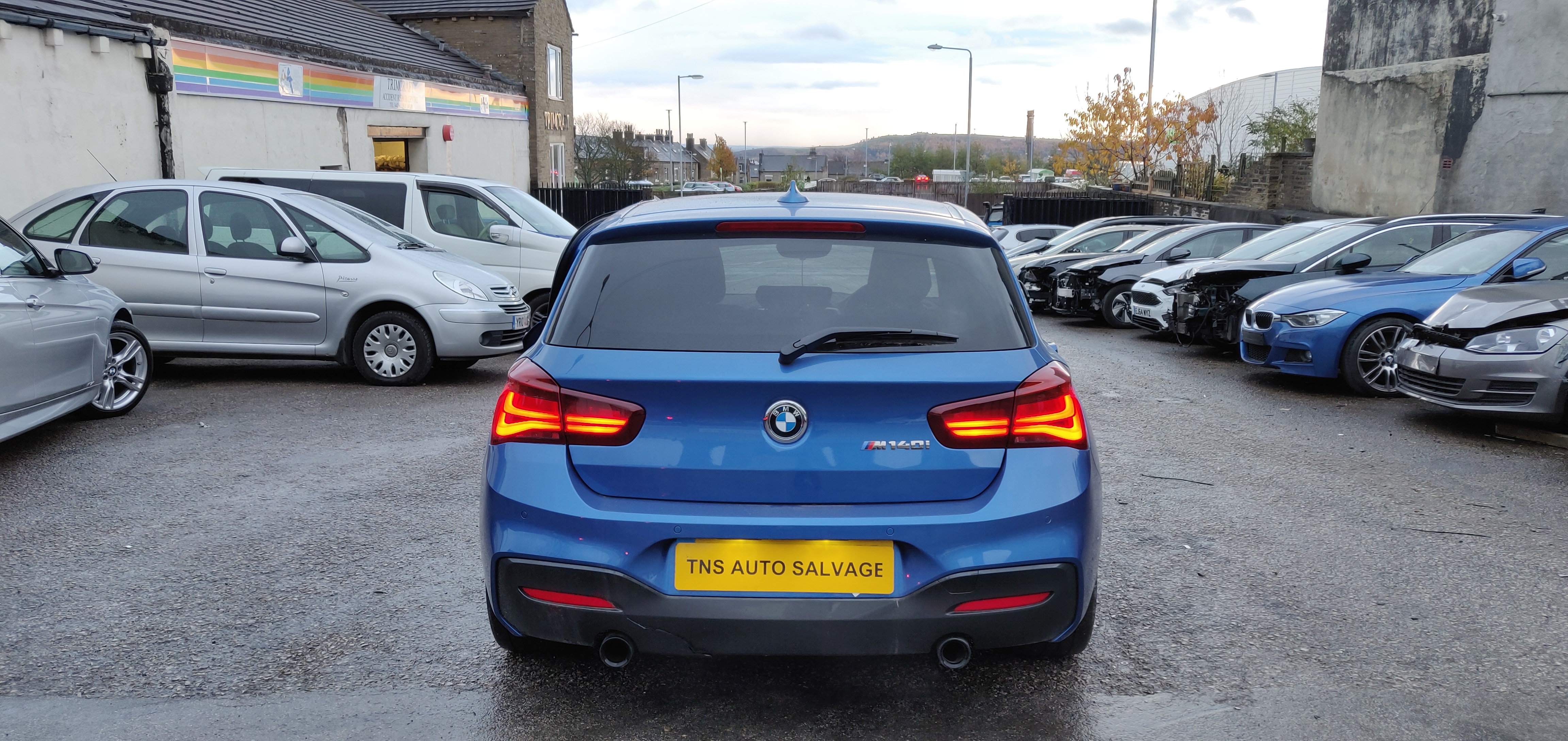 2018 18 BMW 1 SERIES M140i AUTO M SPORT SHADOW ED. UNRECORDED DAMAGED SALVAGE