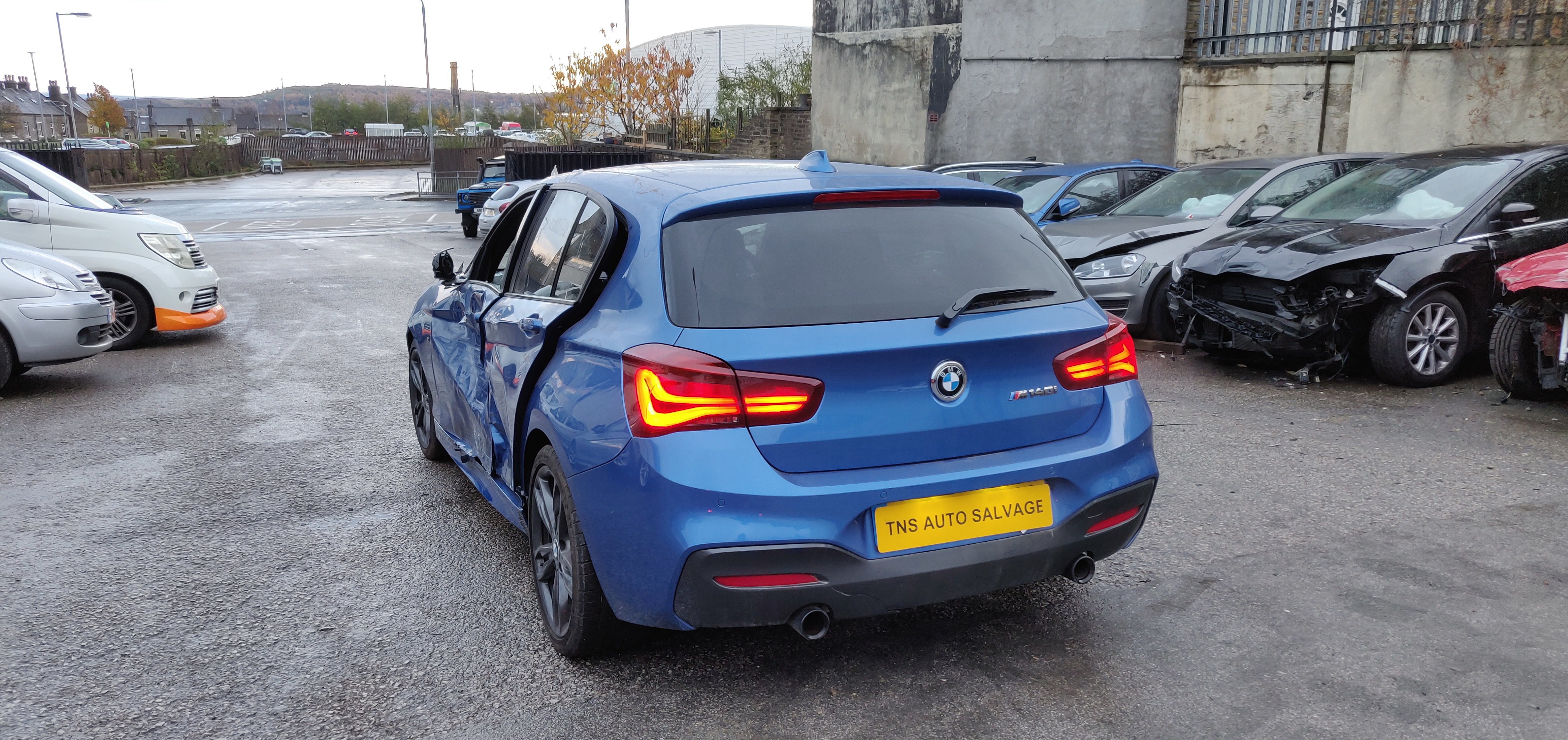 2018 18 BMW 1 SERIES M140i AUTO M SPORT SHADOW ED. UNRECORDED DAMAGED SALVAGE