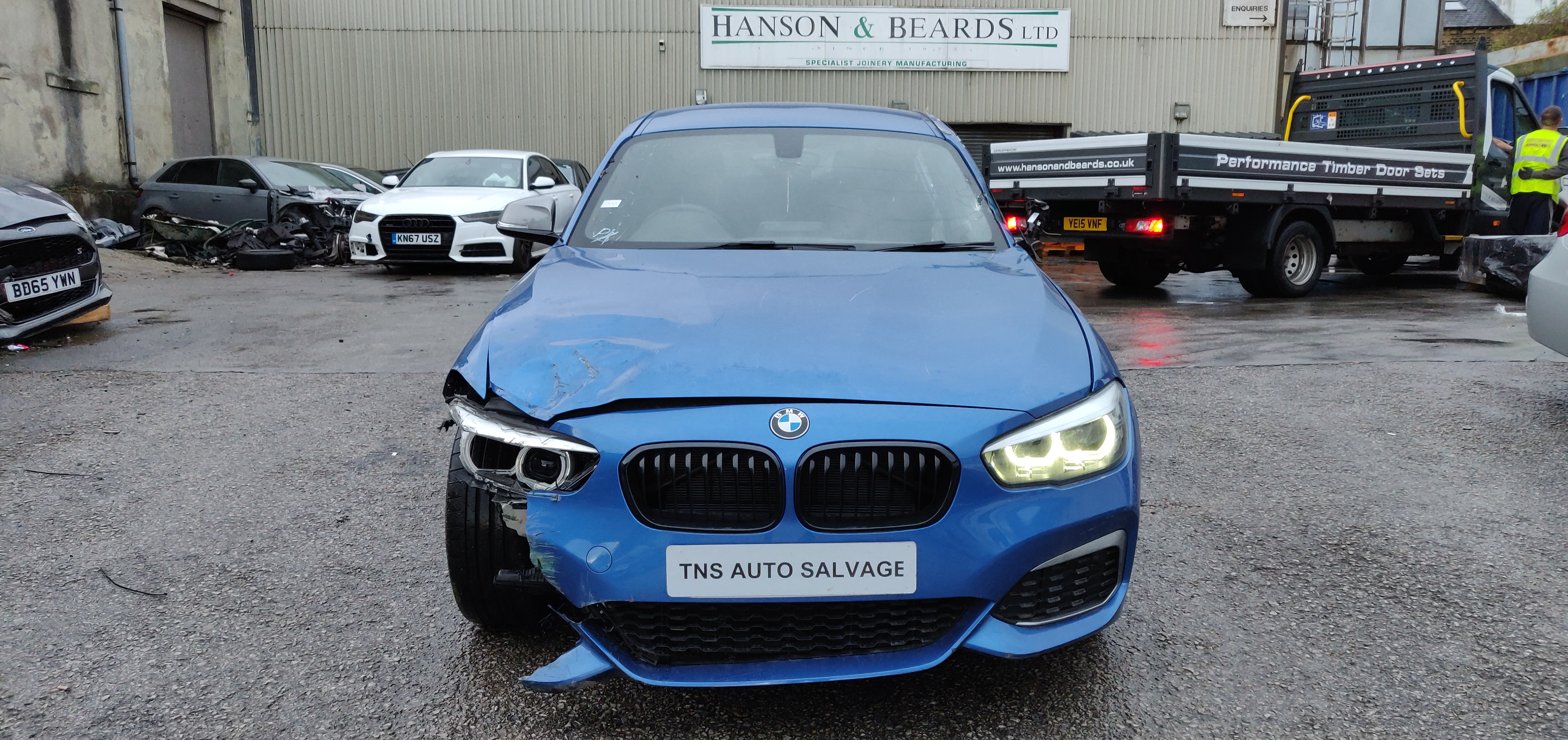 2018 18 BMW 1 SERIES M140i AUTO M SPORT SHADOW ED. UNRECORDED DAMAGED SALVAGE