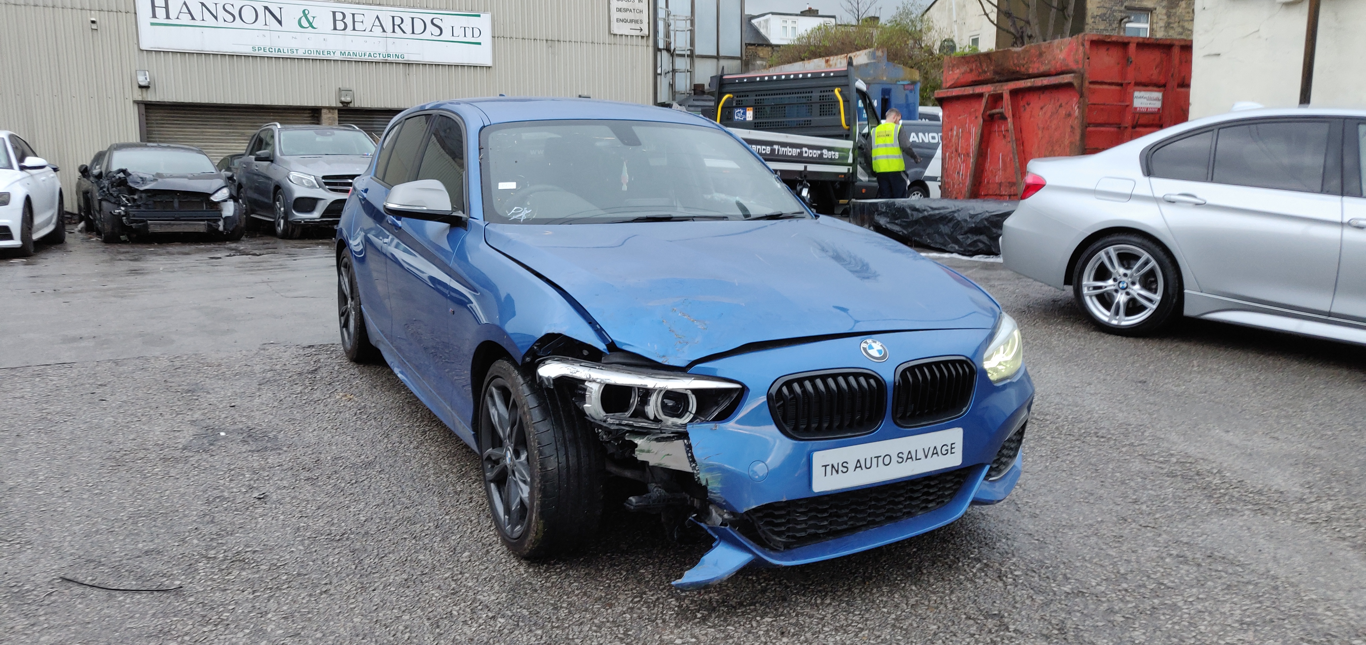 2018 18 BMW 1 SERIES M140i AUTO M SPORT SHADOW ED. UNRECORDED DAMAGED SALVAGE