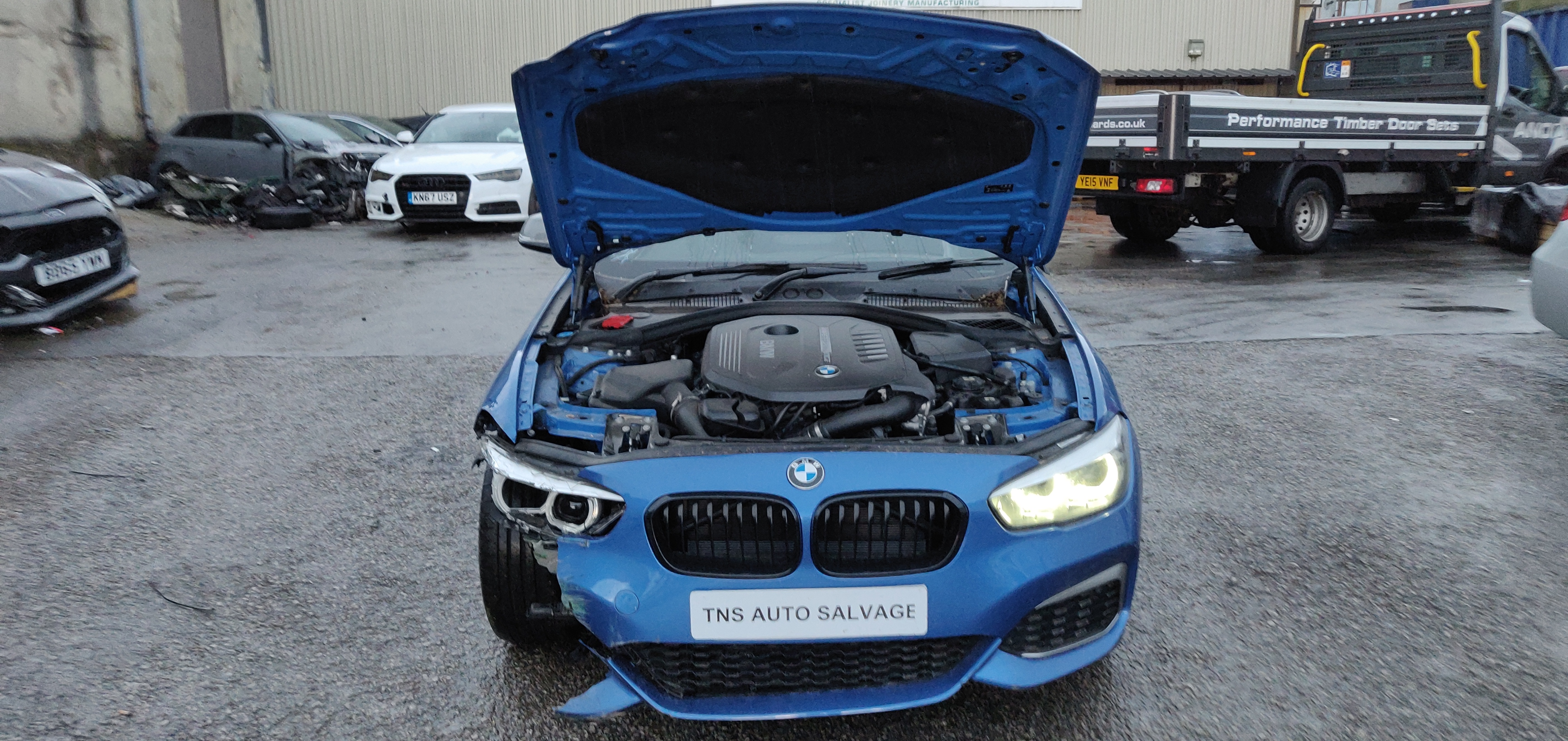 2018 18 BMW 1 SERIES M140i AUTO M SPORT SHADOW ED. UNRECORDED DAMAGED SALVAGE