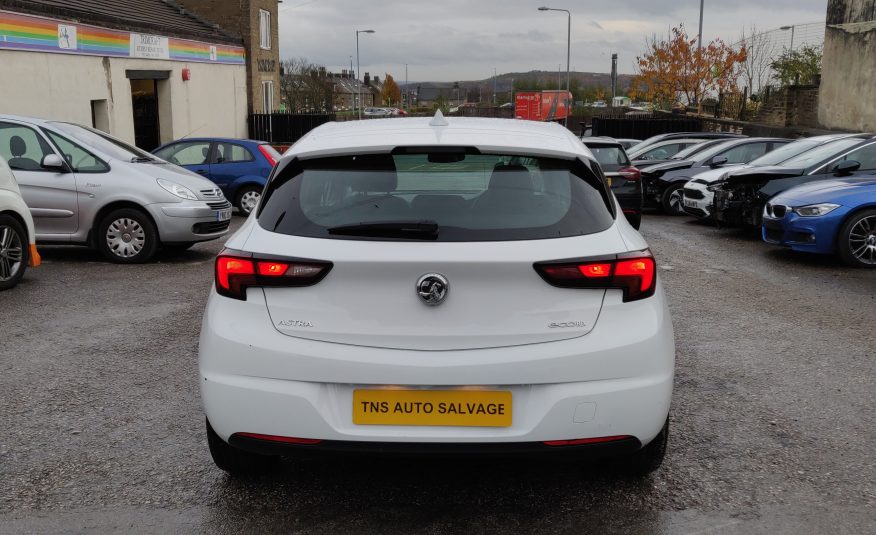 2017 (17) VAUXHALL ASTRA 1.6 CDTI ELITE NAV UNRECORDED DAMAGED SALVAGE