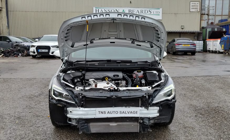 2017 (17) VAUXHALL ASTRA 1.6 CDTI ELITE NAV UNRECORDED DAMAGED SALVAGE