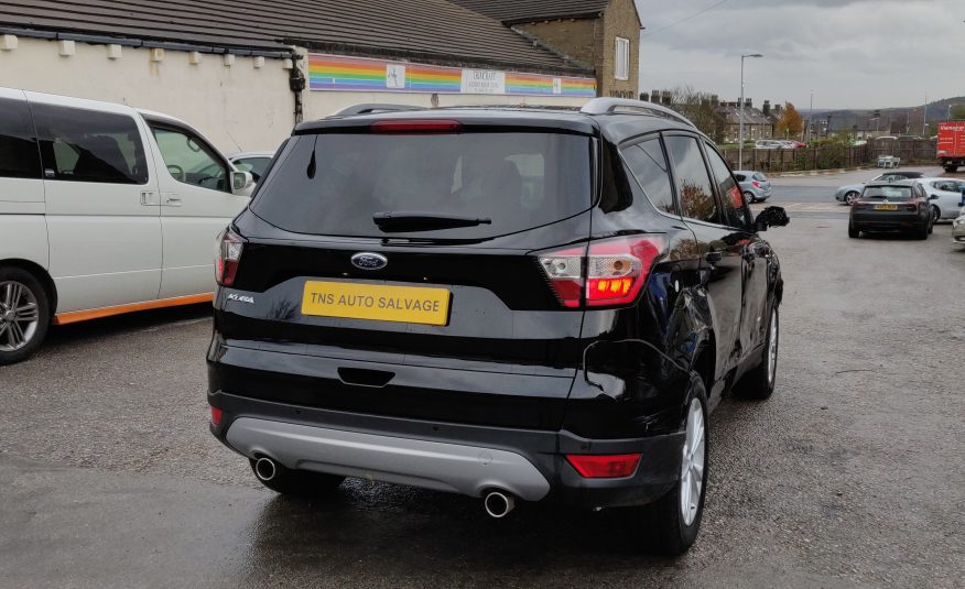 2018 18 FORD KUGA TITANIUM 2.0 TDCi AUTO 4X4 UNRECORDED DAMAGED SALVAGE