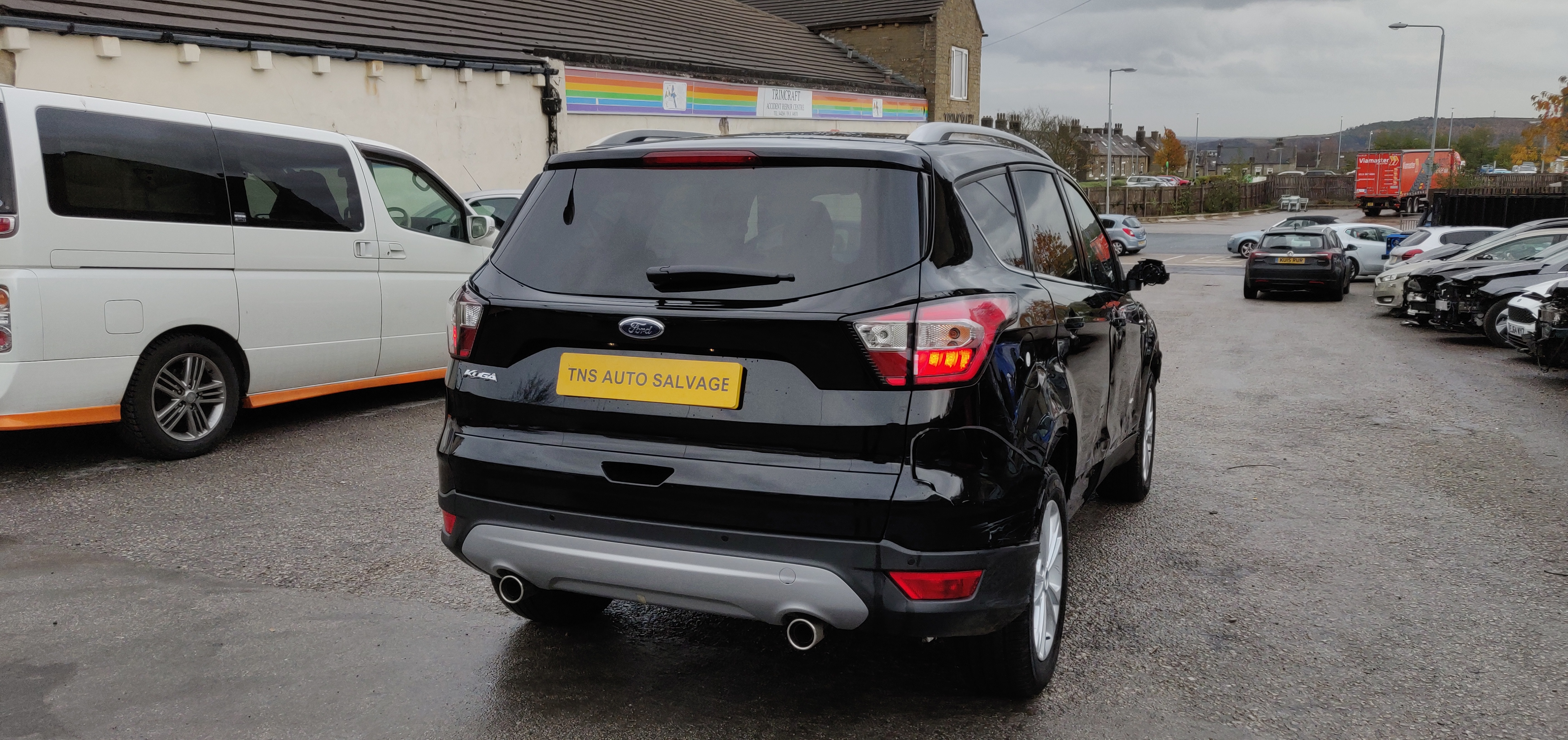 2018 18 FORD KUGA TITANIUM 2.0 TDCi AUTO 4X4 UNRECORDED DAMAGED SALVAGE