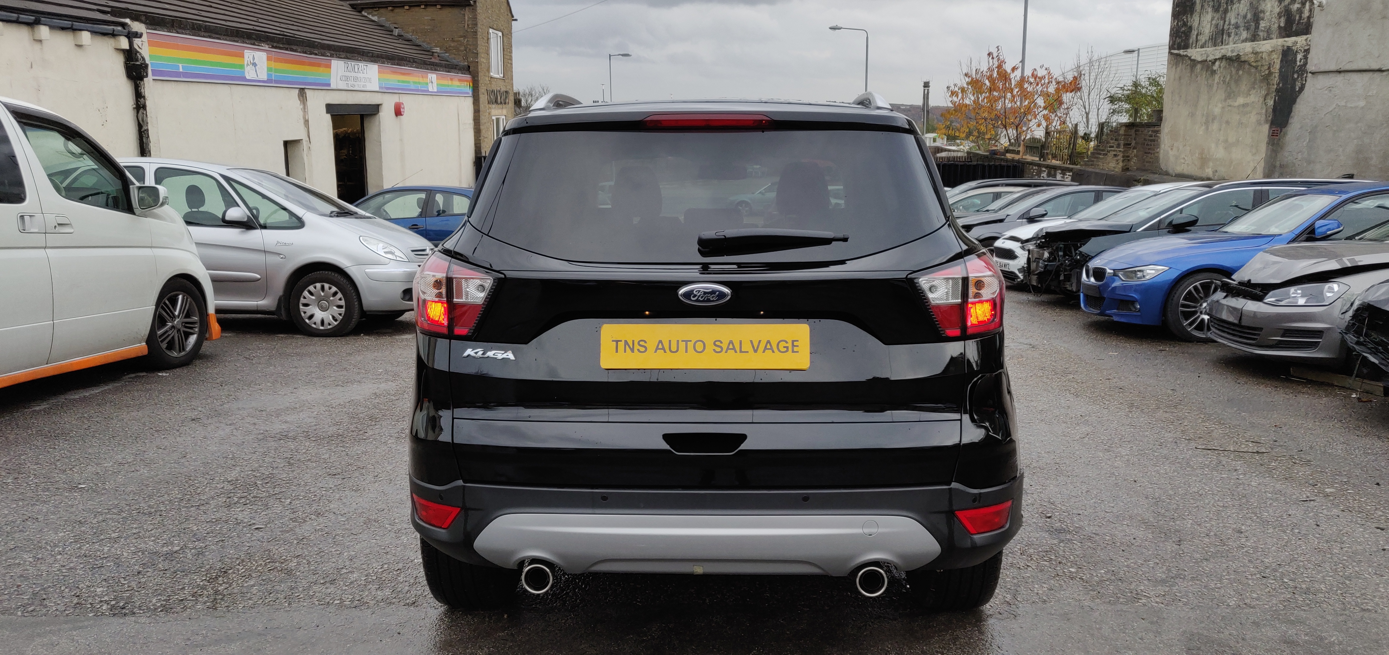 2018 18 FORD KUGA TITANIUM 2.0 TDCi AUTO 4X4 UNRECORDED DAMAGED SALVAGE