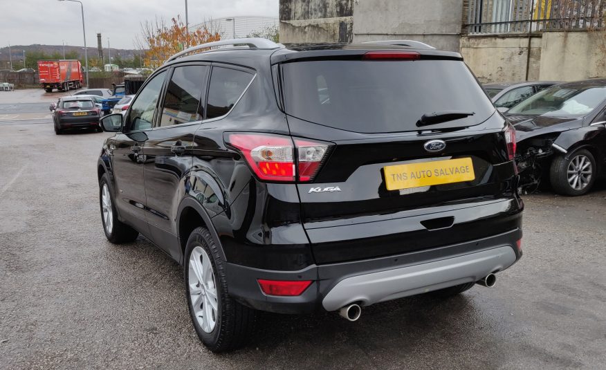 2018 18 FORD KUGA TITANIUM 2.0 TDCi AUTO 4X4 UNRECORDED DAMAGED SALVAGE