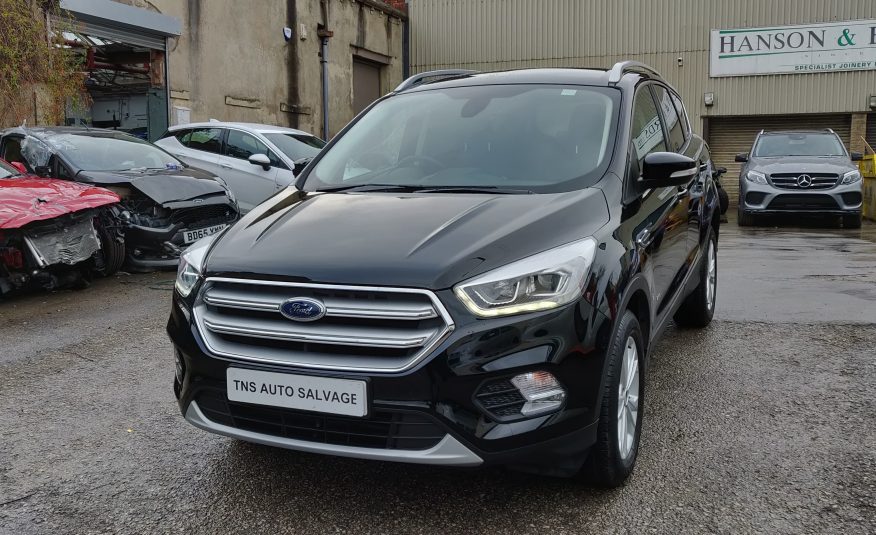 2018 18 FORD KUGA TITANIUM 2.0 TDCi AUTO 4X4 UNRECORDED DAMAGED SALVAGE