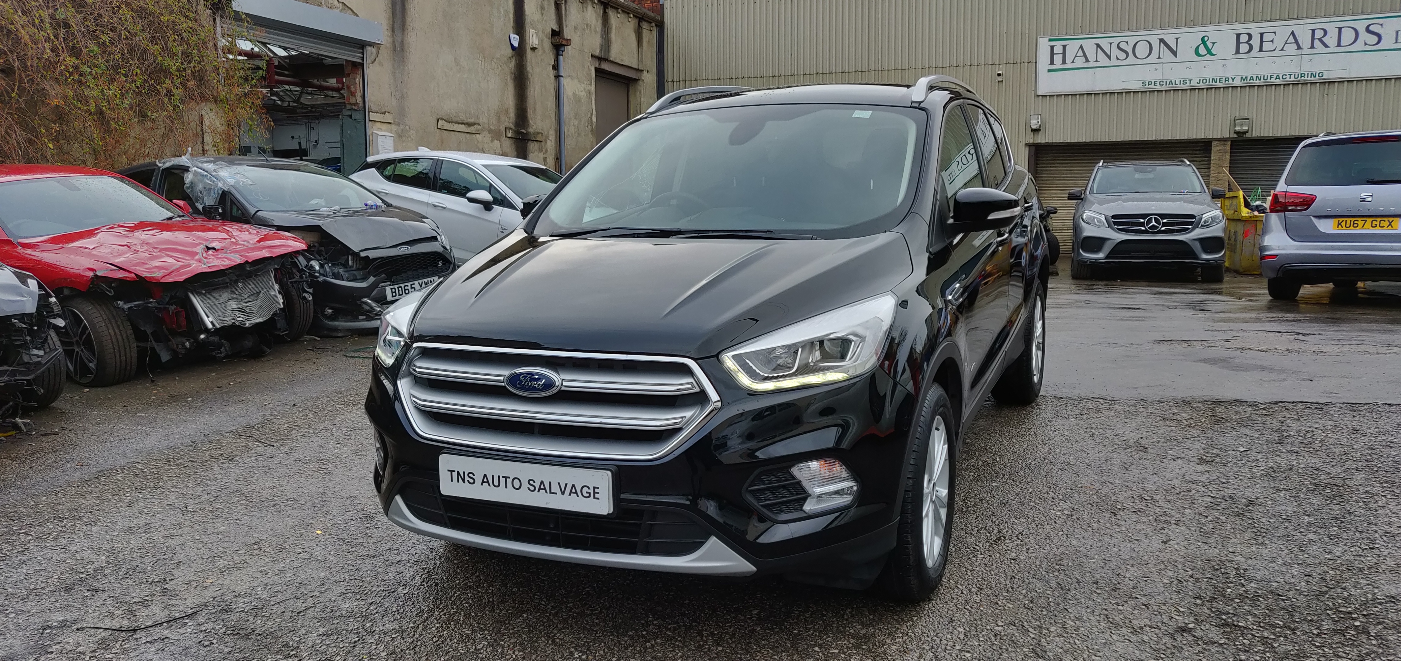2018 18 FORD KUGA TITANIUM 2.0 TDCi AUTO 4X4 UNRECORDED DAMAGED SALVAGE