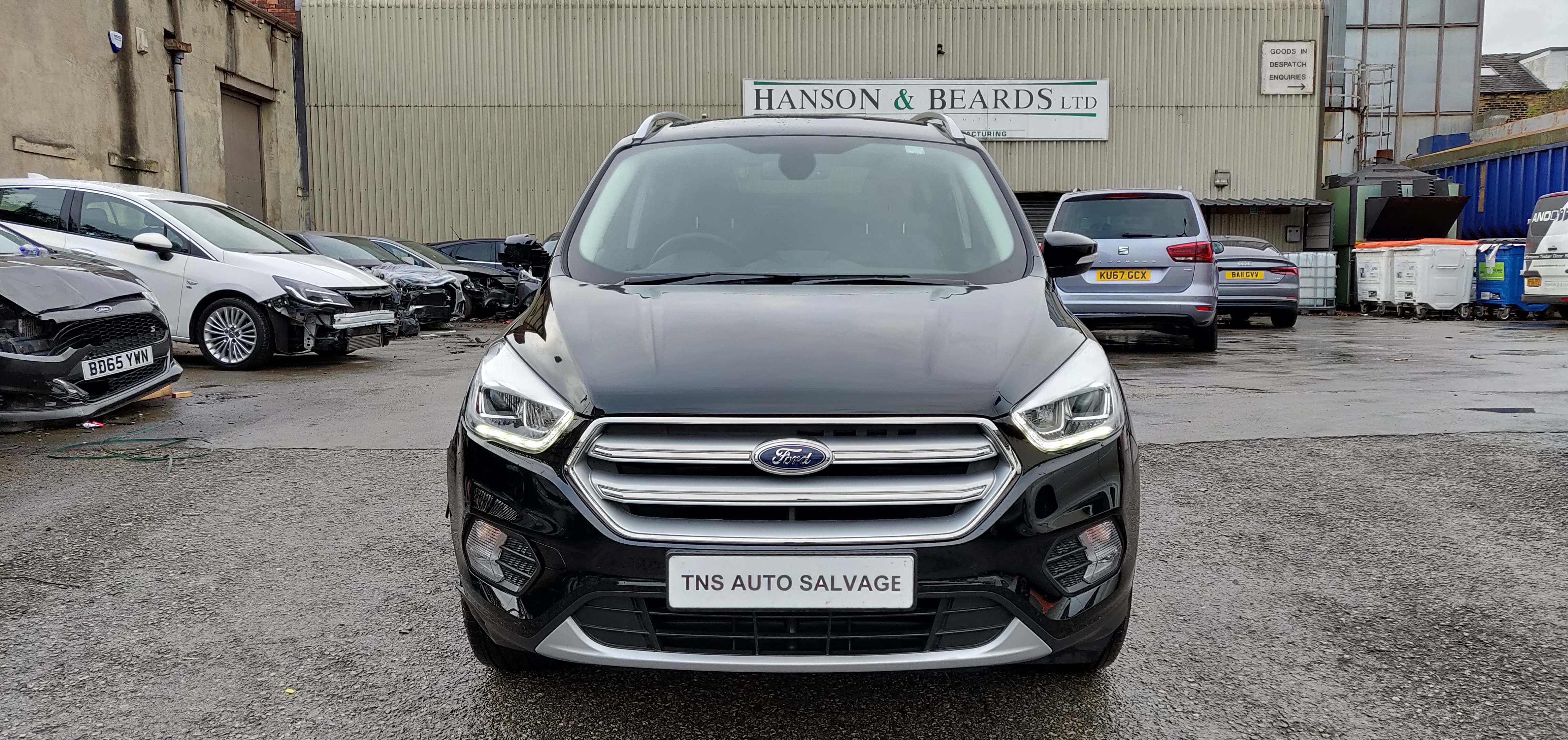 2018 18 FORD KUGA TITANIUM 2.0 TDCi AUTO 4X4 UNRECORDED DAMAGED SALVAGE