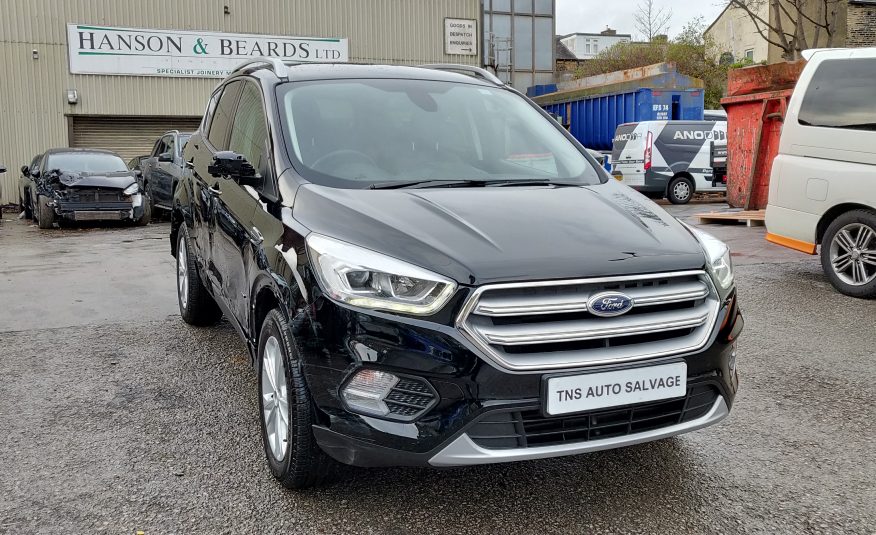 2018 18 FORD KUGA TITANIUM 2.0 TDCi AUTO 4X4 UNRECORDED DAMAGED SALVAGE