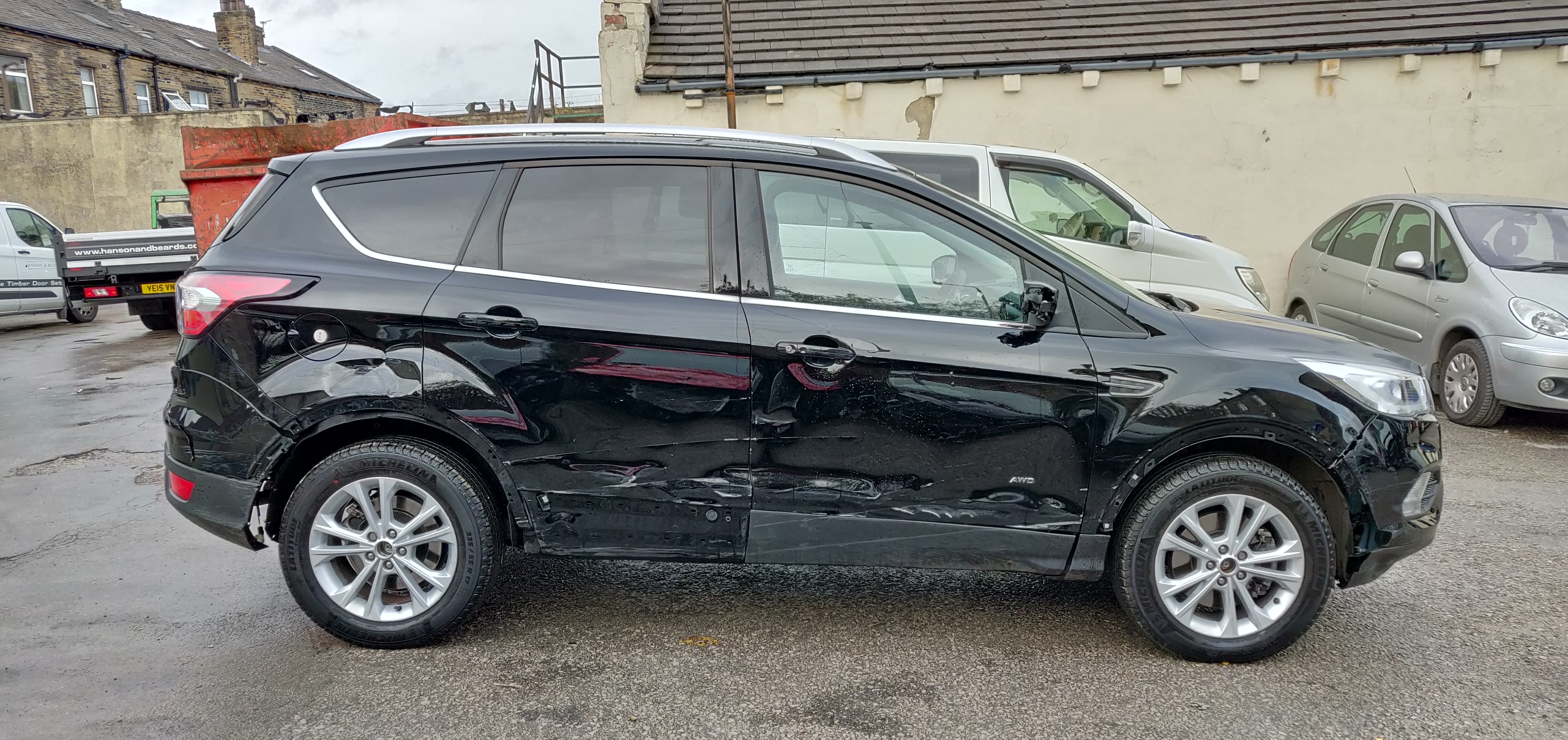 2018 18 FORD KUGA TITANIUM 2.0 TDCi AUTO 4X4 UNRECORDED DAMAGED SALVAGE