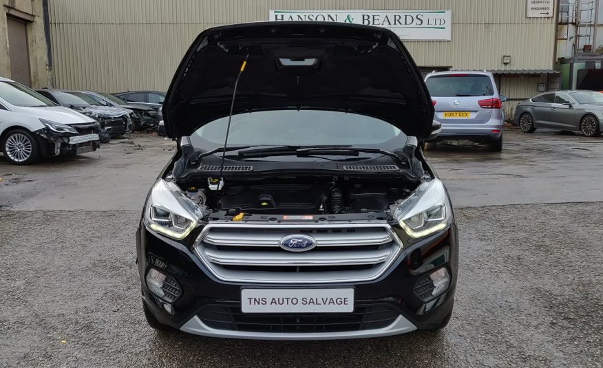 2018 18 FORD KUGA TITANIUM 2.0 TDCi AUTO 4X4 UNRECORDED DAMAGED SALVAGE