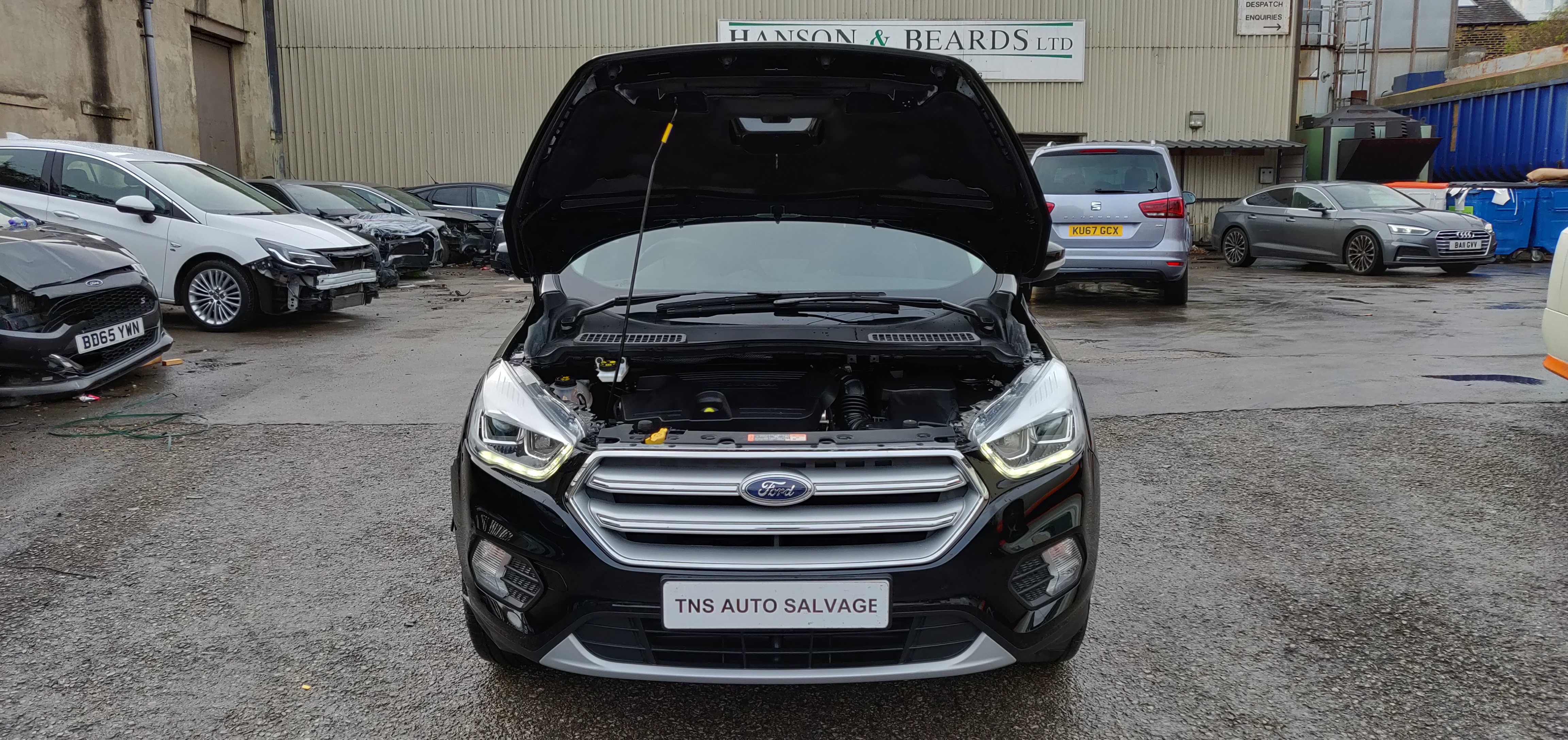 2018 18 FORD KUGA TITANIUM 2.0 TDCi AUTO 4X4 UNRECORDED DAMAGED SALVAGE
