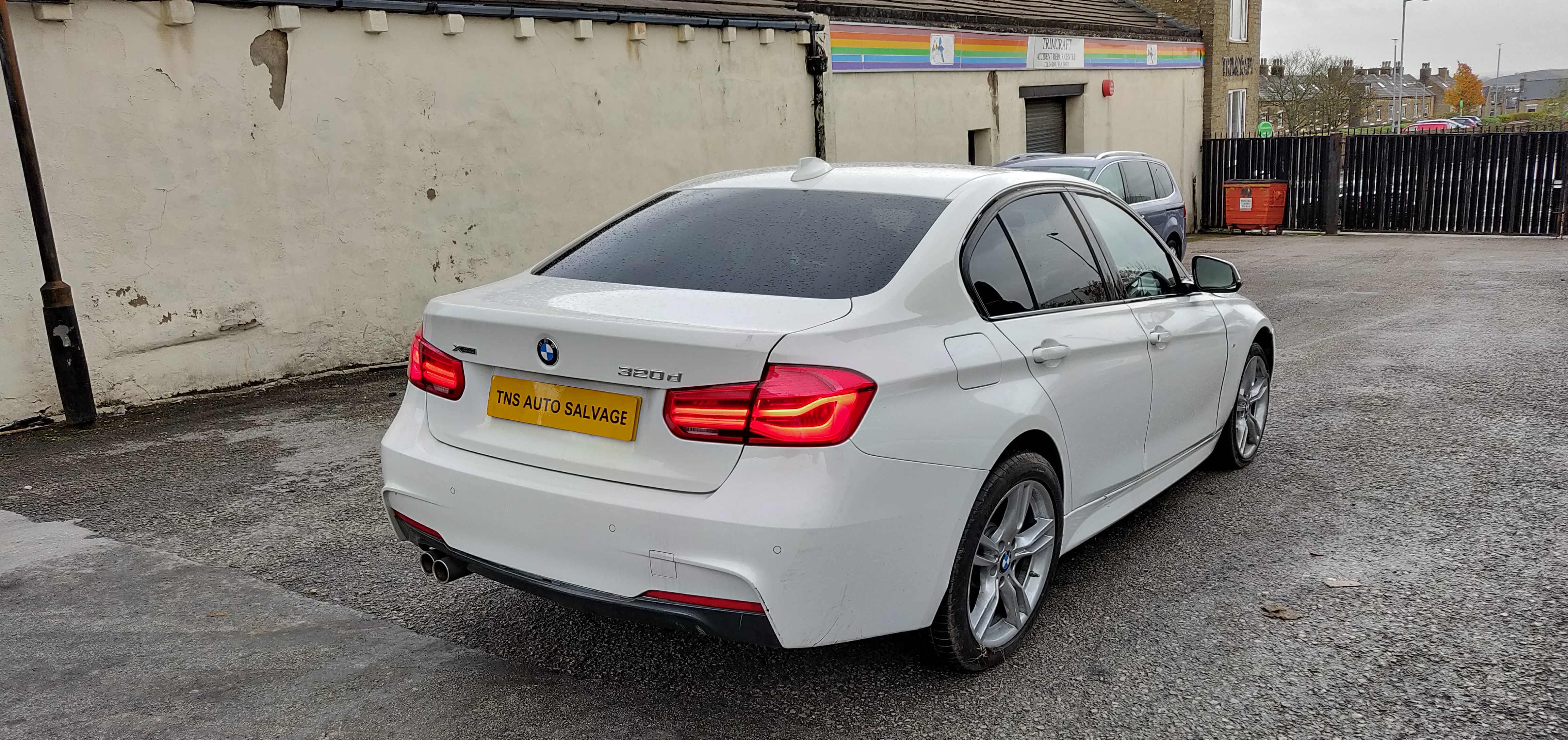 2017 BMW 3 SERIES 320D M SPORT AUTO X-DRIVE 4X4 CAT S DAMAGED SALVAGE