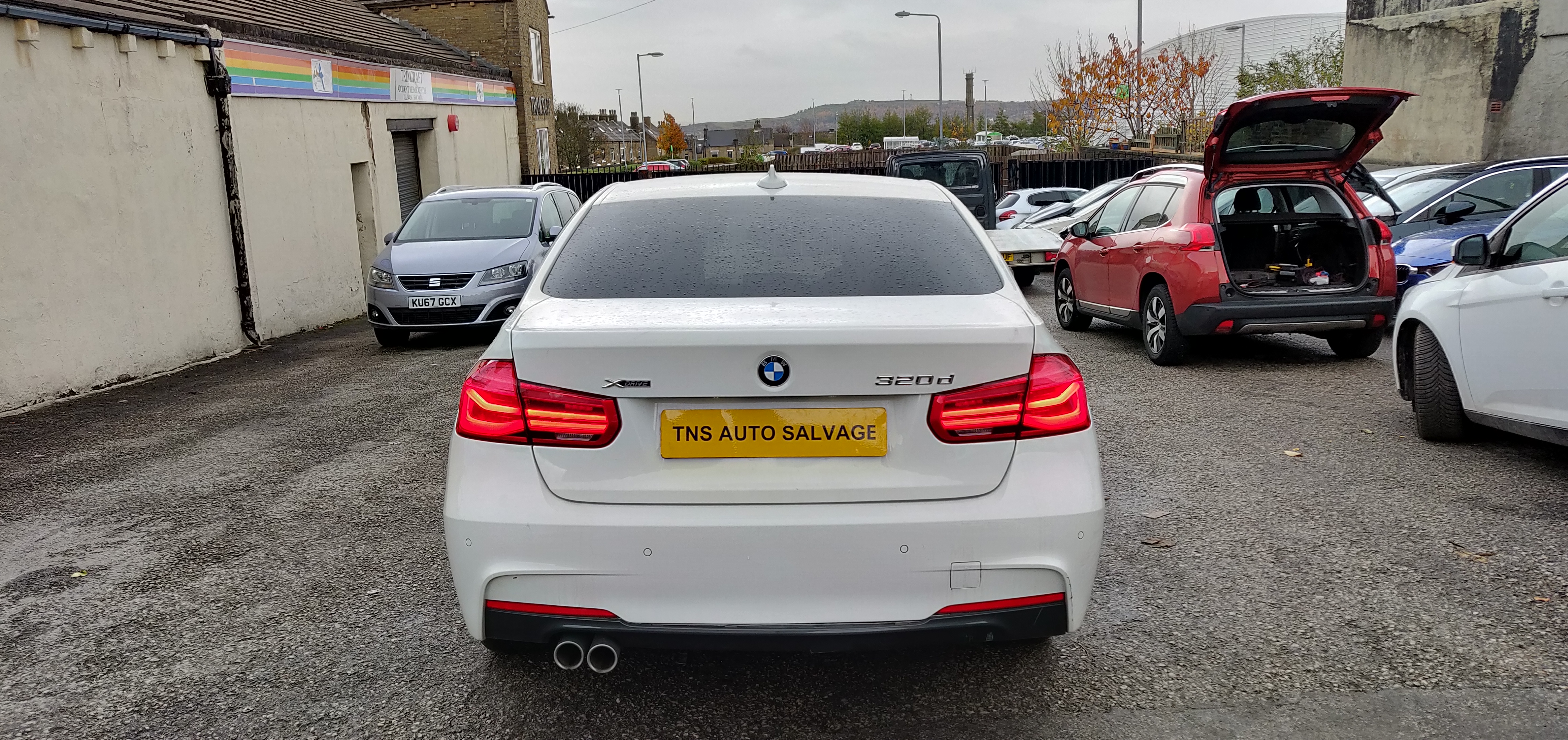 2017 BMW 3 SERIES 320D M SPORT AUTO X-DRIVE 4X4 CAT S DAMAGED SALVAGE