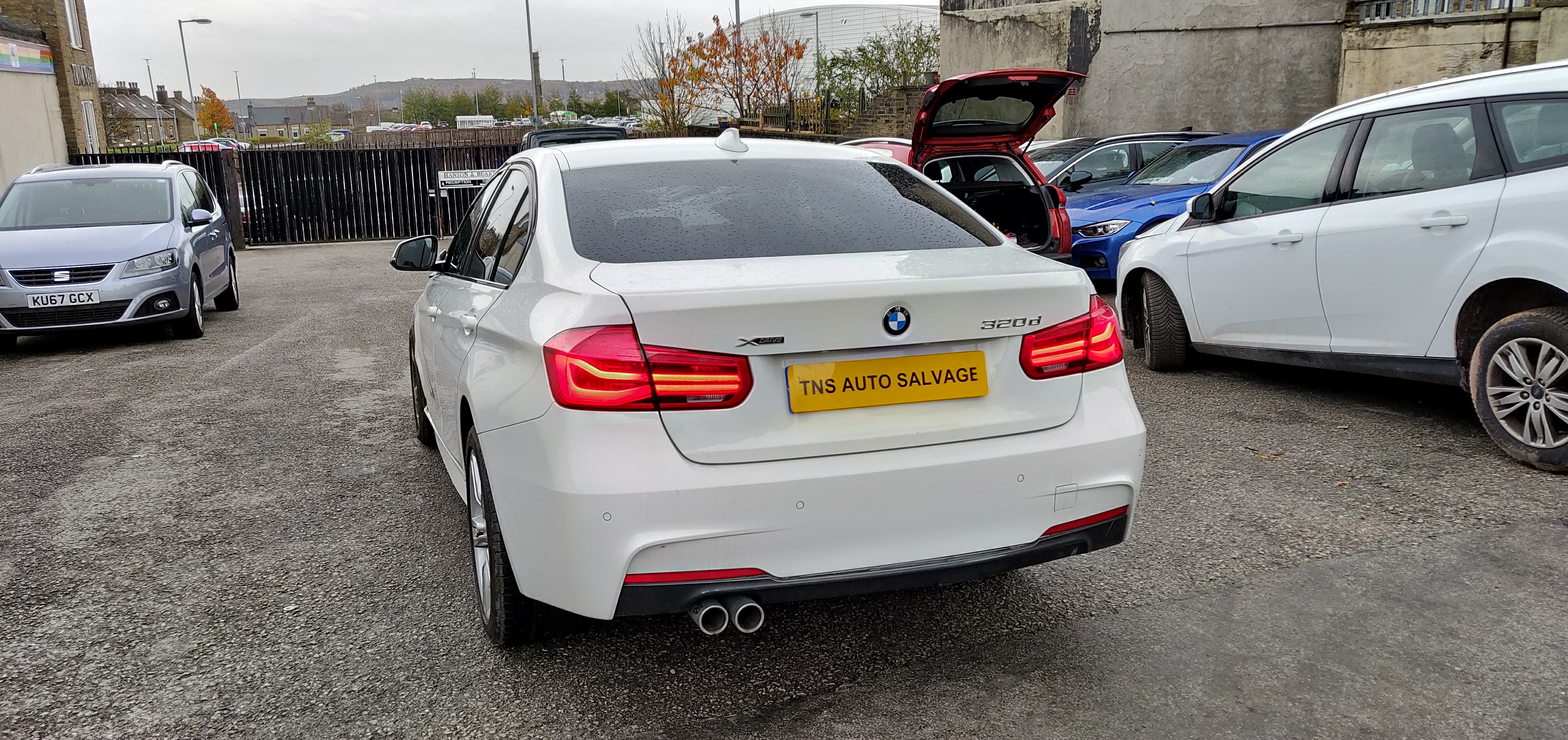 2017 BMW 3 SERIES 320D M SPORT AUTO X-DRIVE 4X4 CAT S DAMAGED SALVAGE