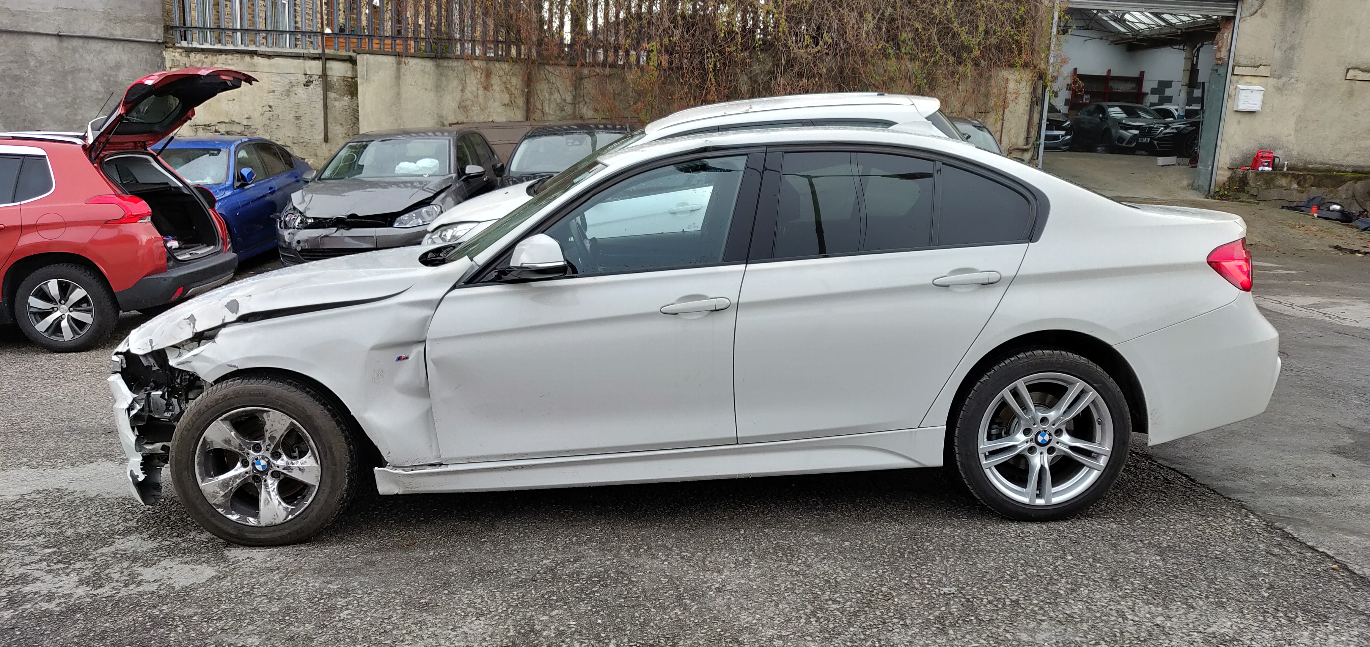 2017 BMW 3 SERIES 320D M SPORT AUTO X-DRIVE 4X4 CAT S DAMAGED SALVAGE