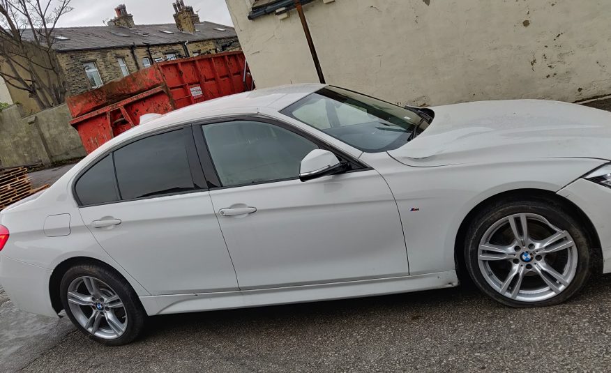 2017 BMW 3 SERIES 320D M SPORT AUTO X-DRIVE 4X4 CAT S DAMAGED SALVAGE