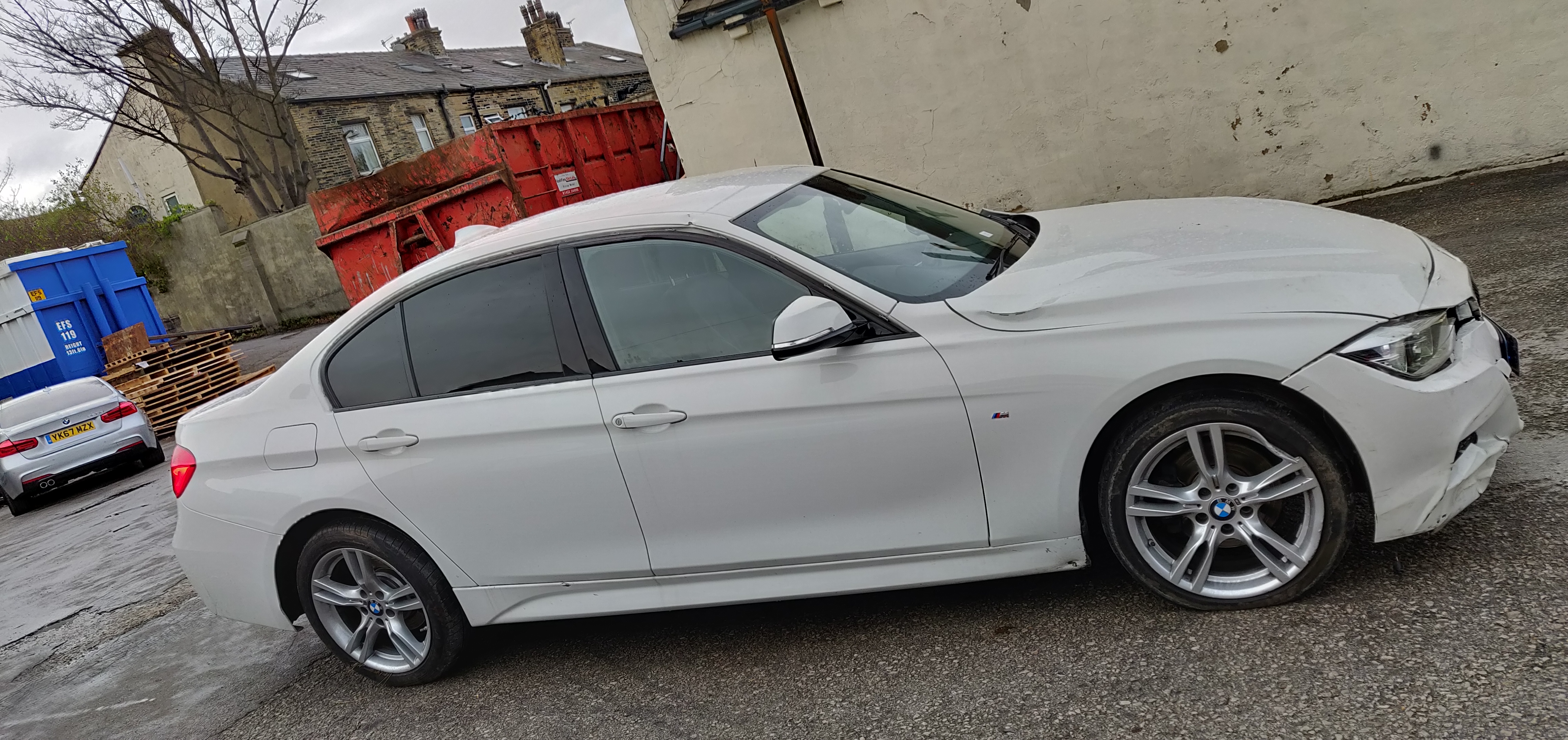 2017 BMW 3 SERIES 320D M SPORT AUTO X-DRIVE 4X4 CAT S DAMAGED SALVAGE